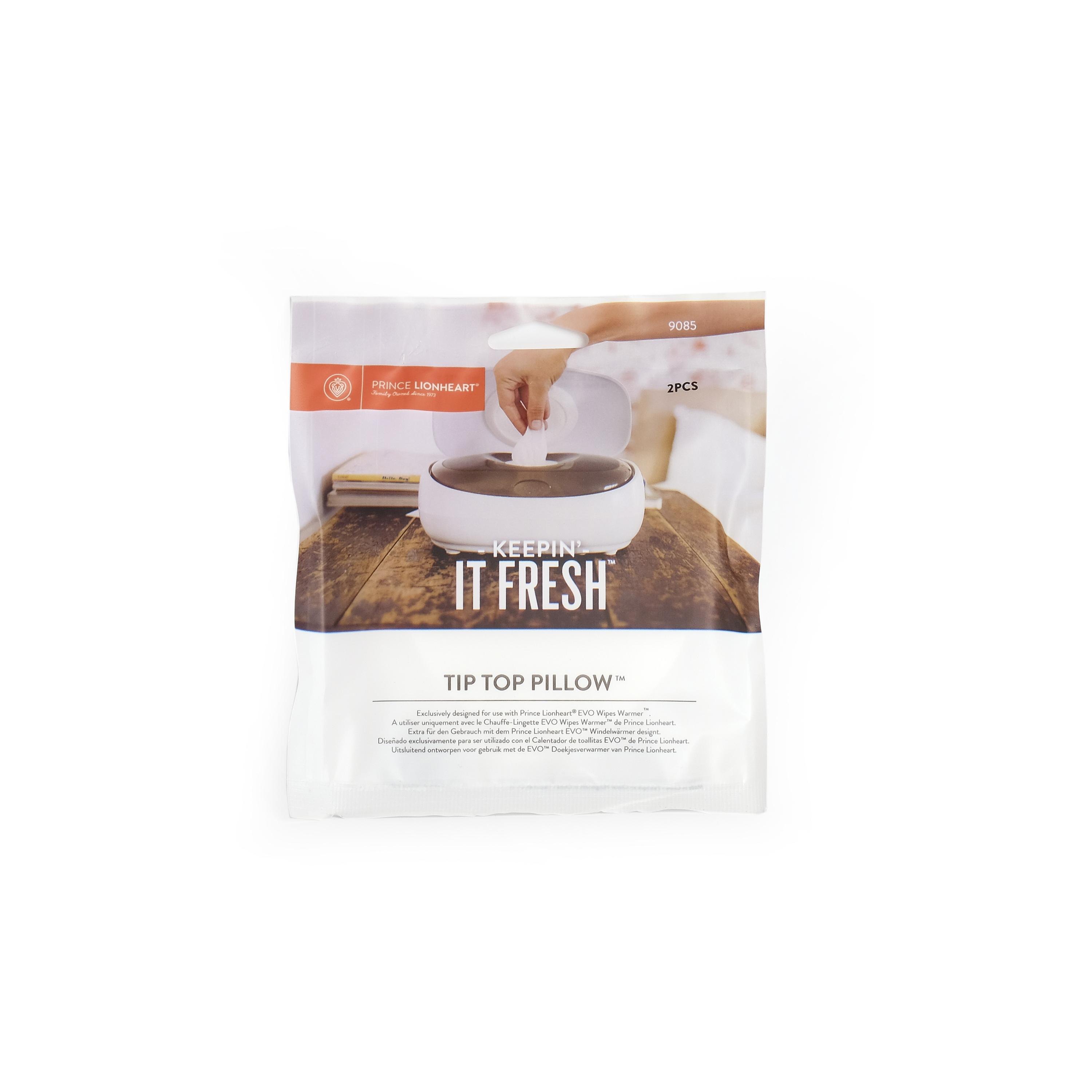 Prince Lionheart Tip Top Pillow Replacement - White-baby-diapering-babywipes-image-6