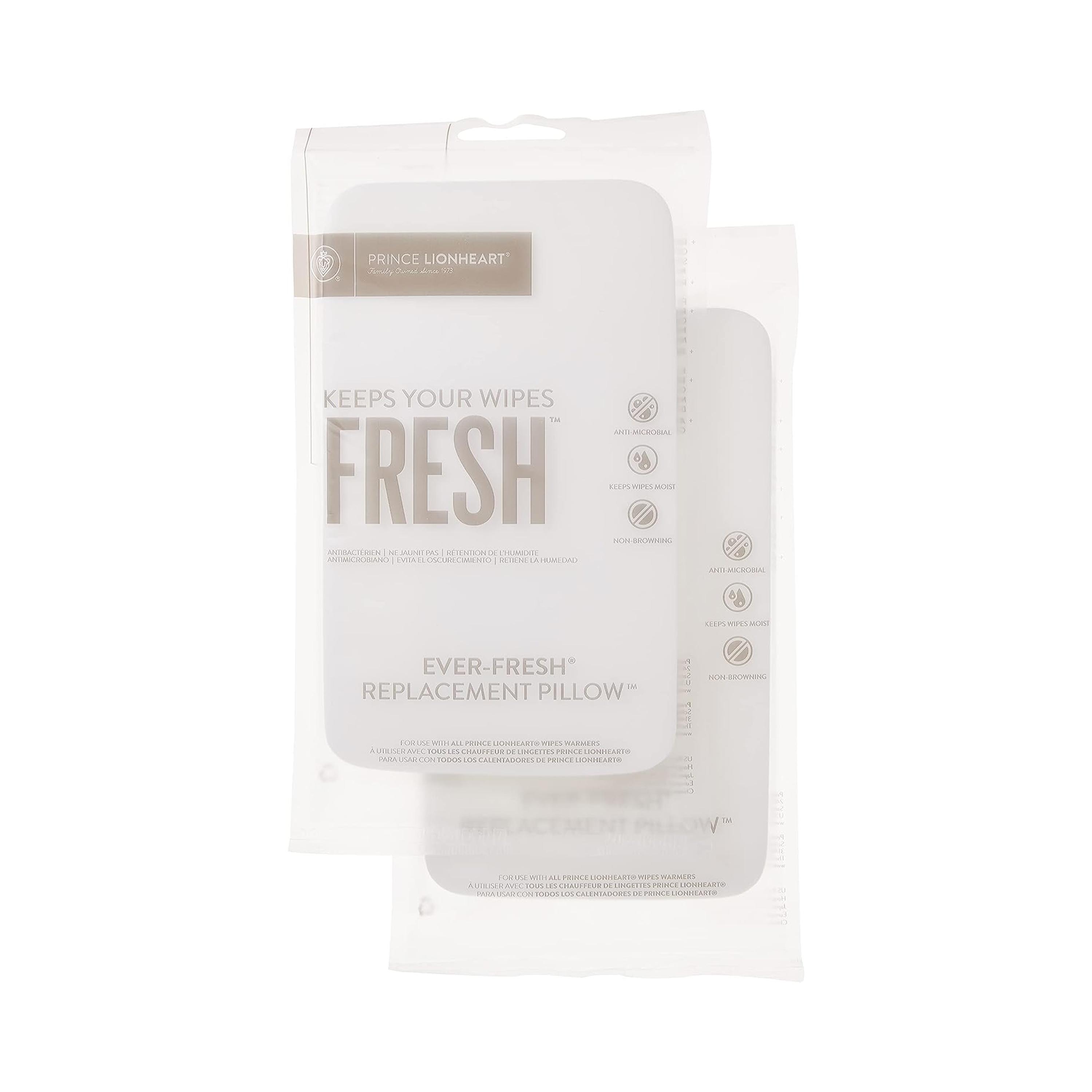 Prince Lionheart 2-Piece Ever-Fresh System Replacement Pillows - White-baby-diapering-babywipes-image-1