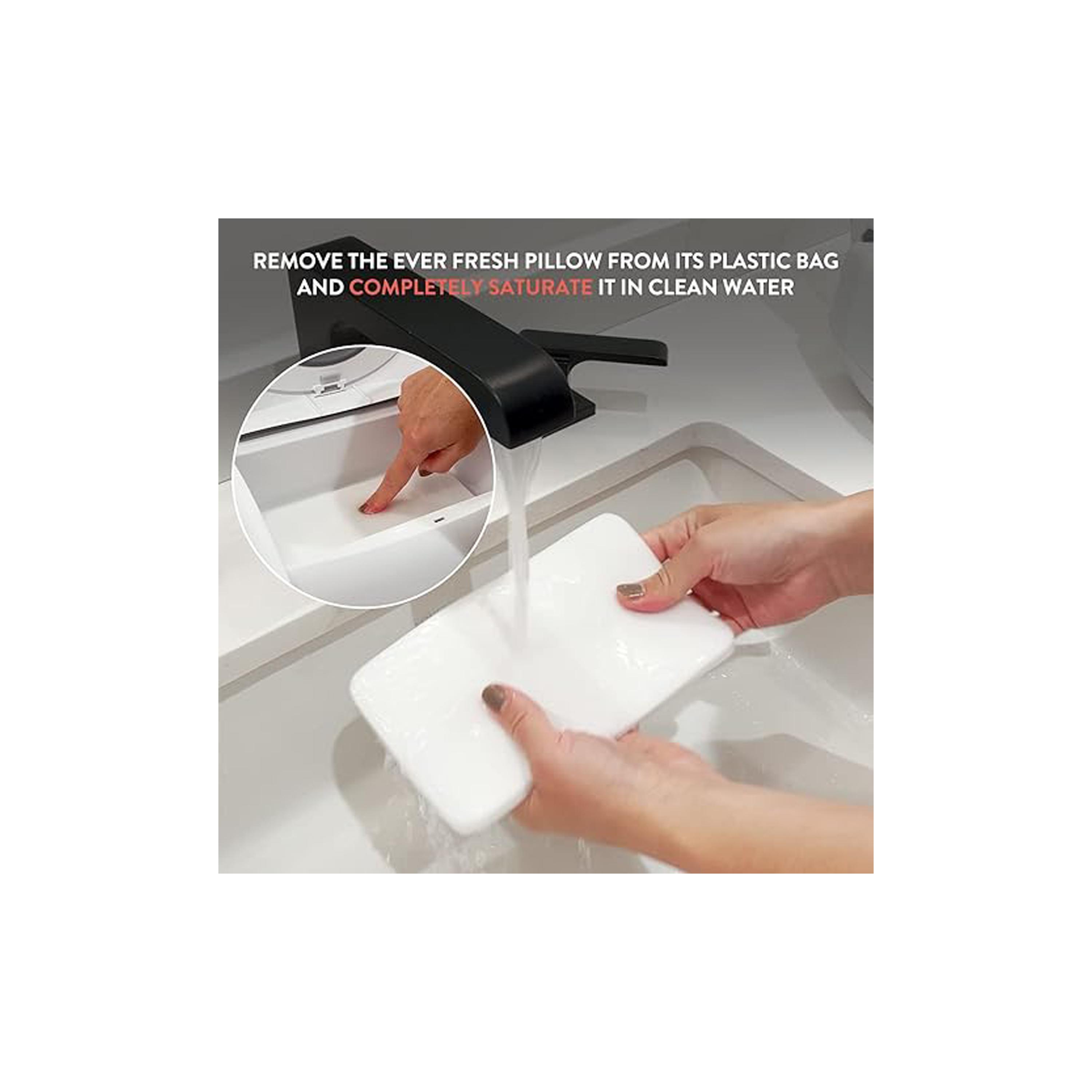 Prince Lionheart 2-Piece Ever-Fresh System Replacement Pillows - White-baby-diapering-babywipes-image-3