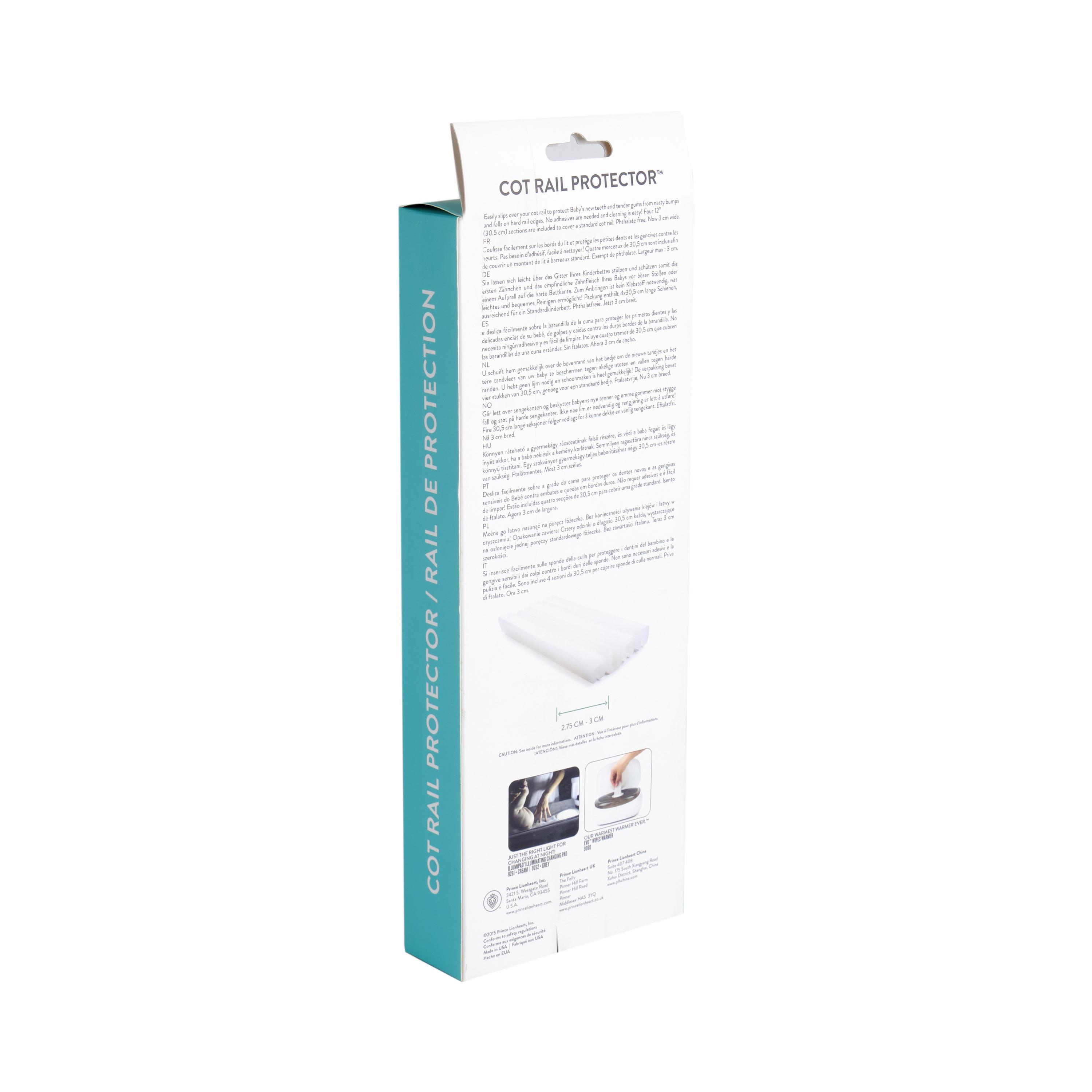 Prince Lionheart 4-Piece Cot Rail Protectors - 3 cm-baby-healthandsafety-babyproofing-image-6