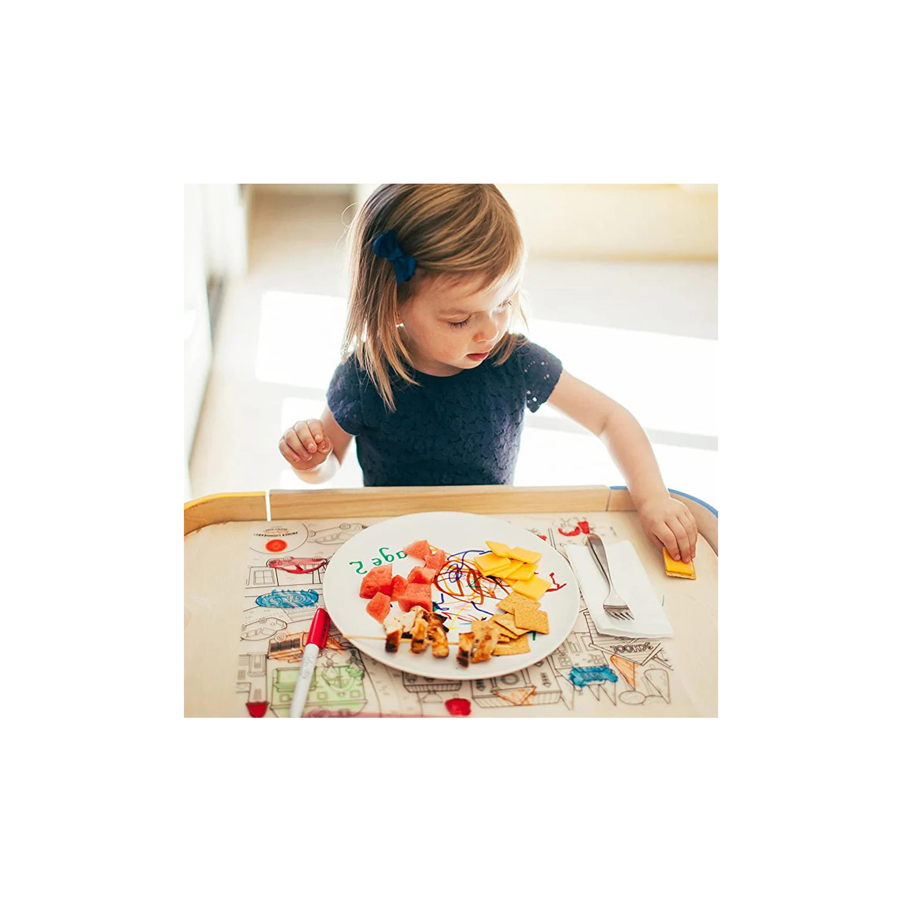 Prince Lionheart Colour & Draw Reusable Placemat - Farm-school-artsandcrafts-image-6