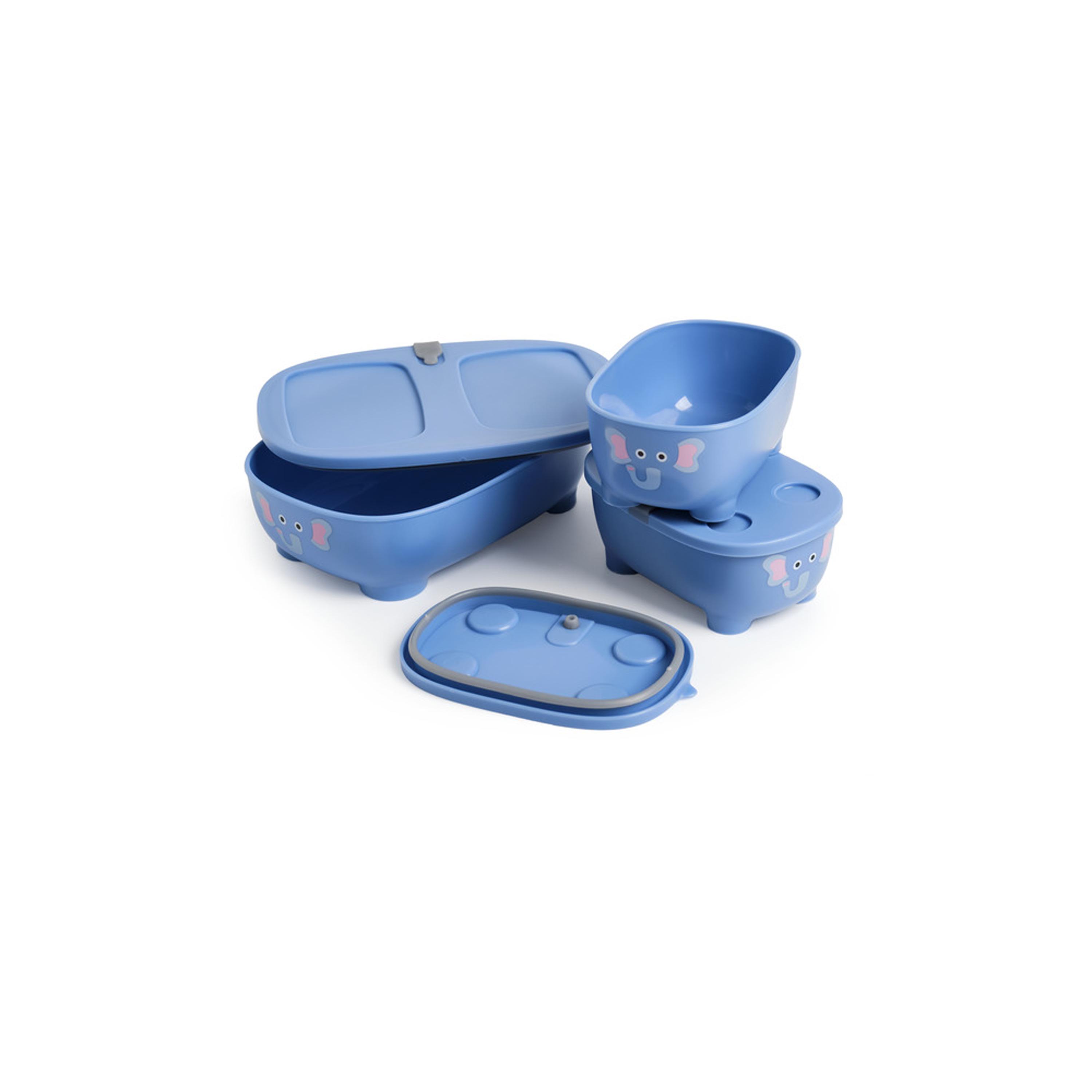 Prince Lionheart Bentomal To-Go Food Containers - Elephant - Blue-baby-feeding-mealtimeessentials-image-3