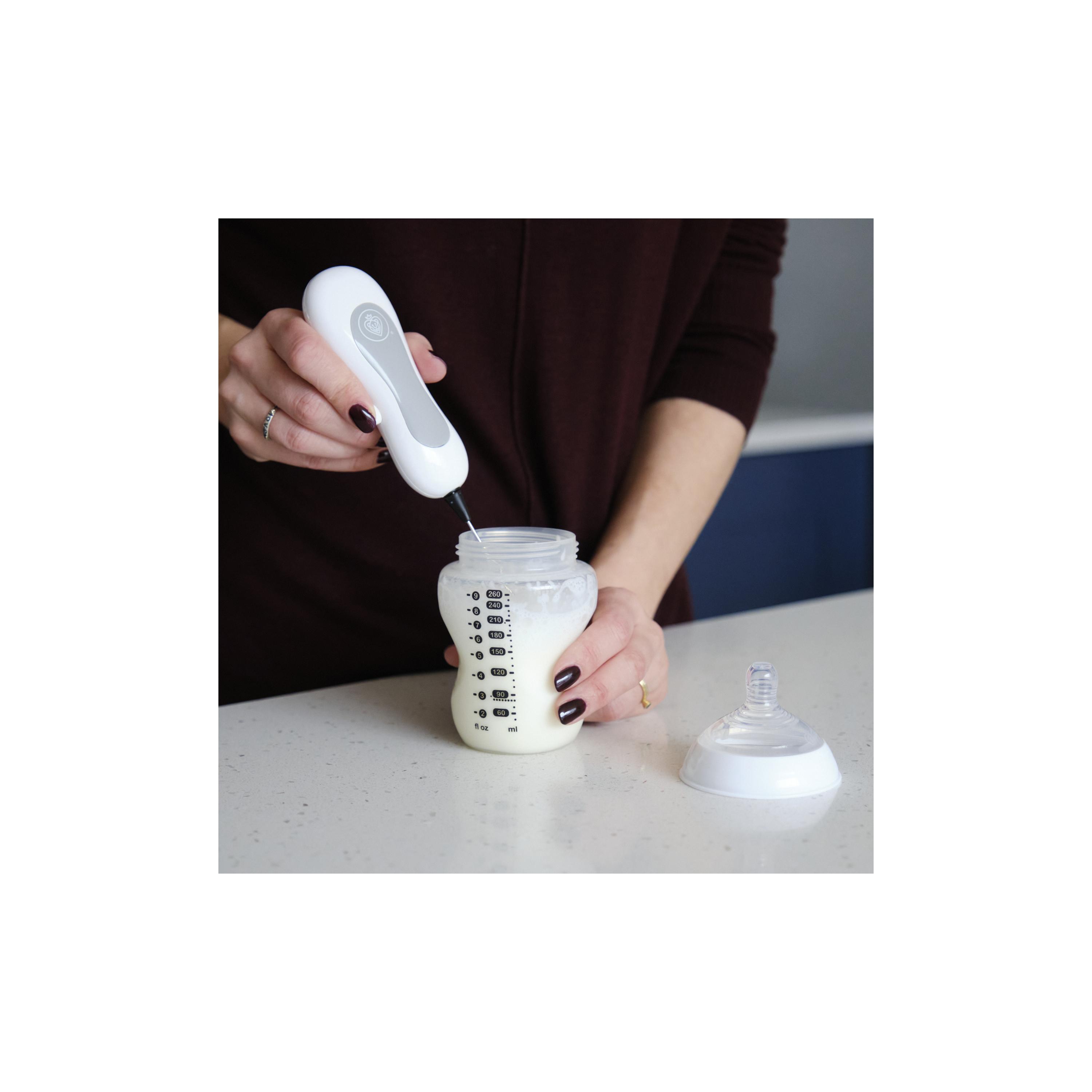 Prince Lionheart Versa Formula Mixer with 2-Piece Interchangeable Wands - White-baby-feeding-babyfoodprocessors-image-3