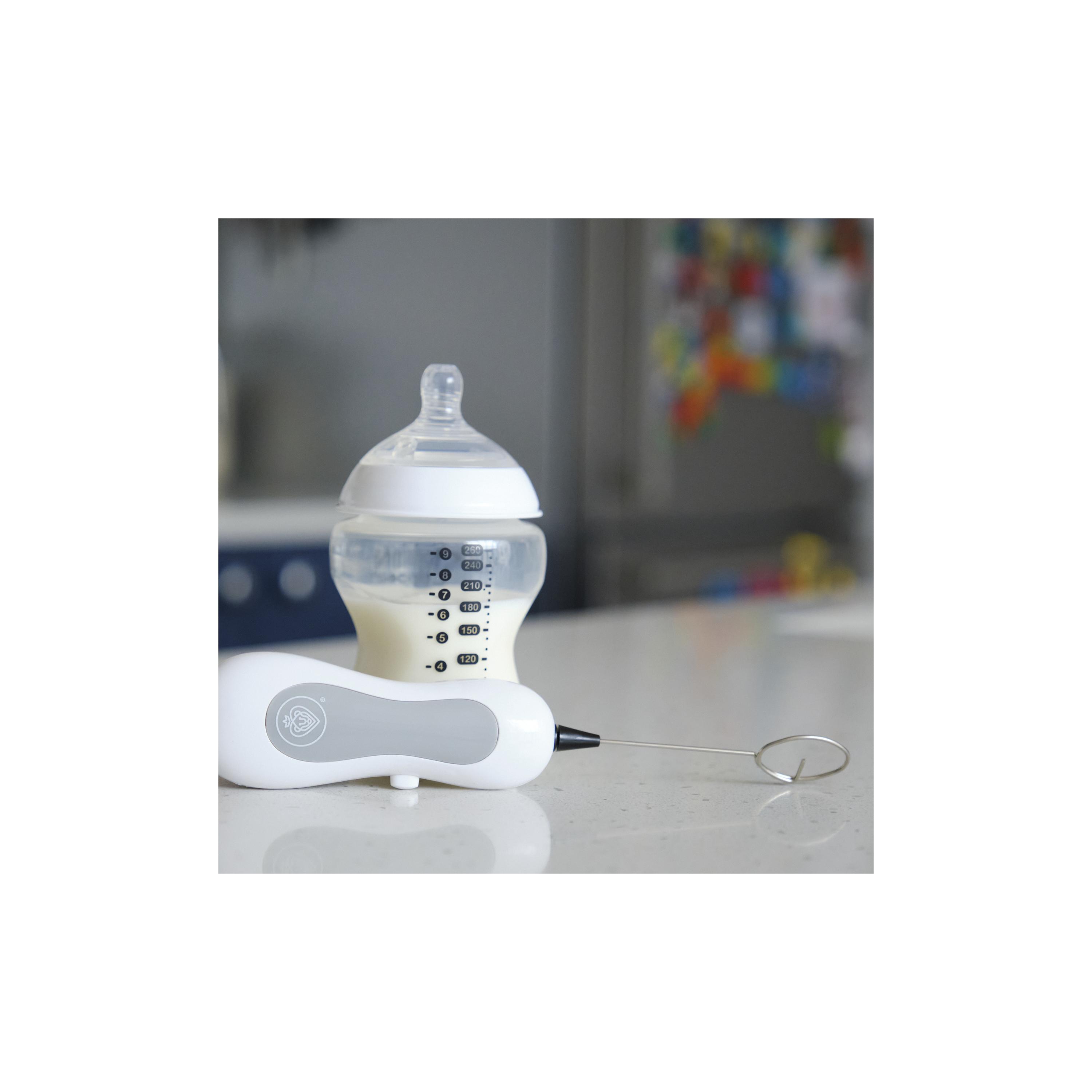 Prince Lionheart Versa Formula Mixer with 2-Piece Interchangeable Wands - White-baby-feeding-babyfoodprocessors-image-4