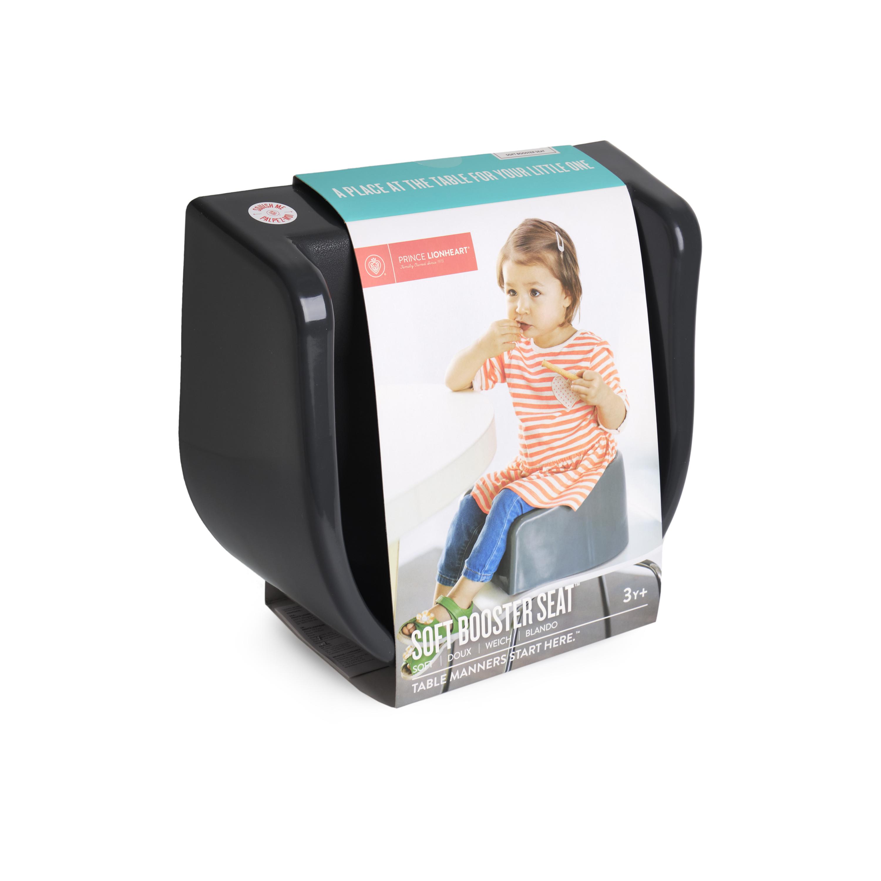 Prince Lionheart Soft Booster Seat - Grey-baby-feeding-highchairsandboosters-image-4