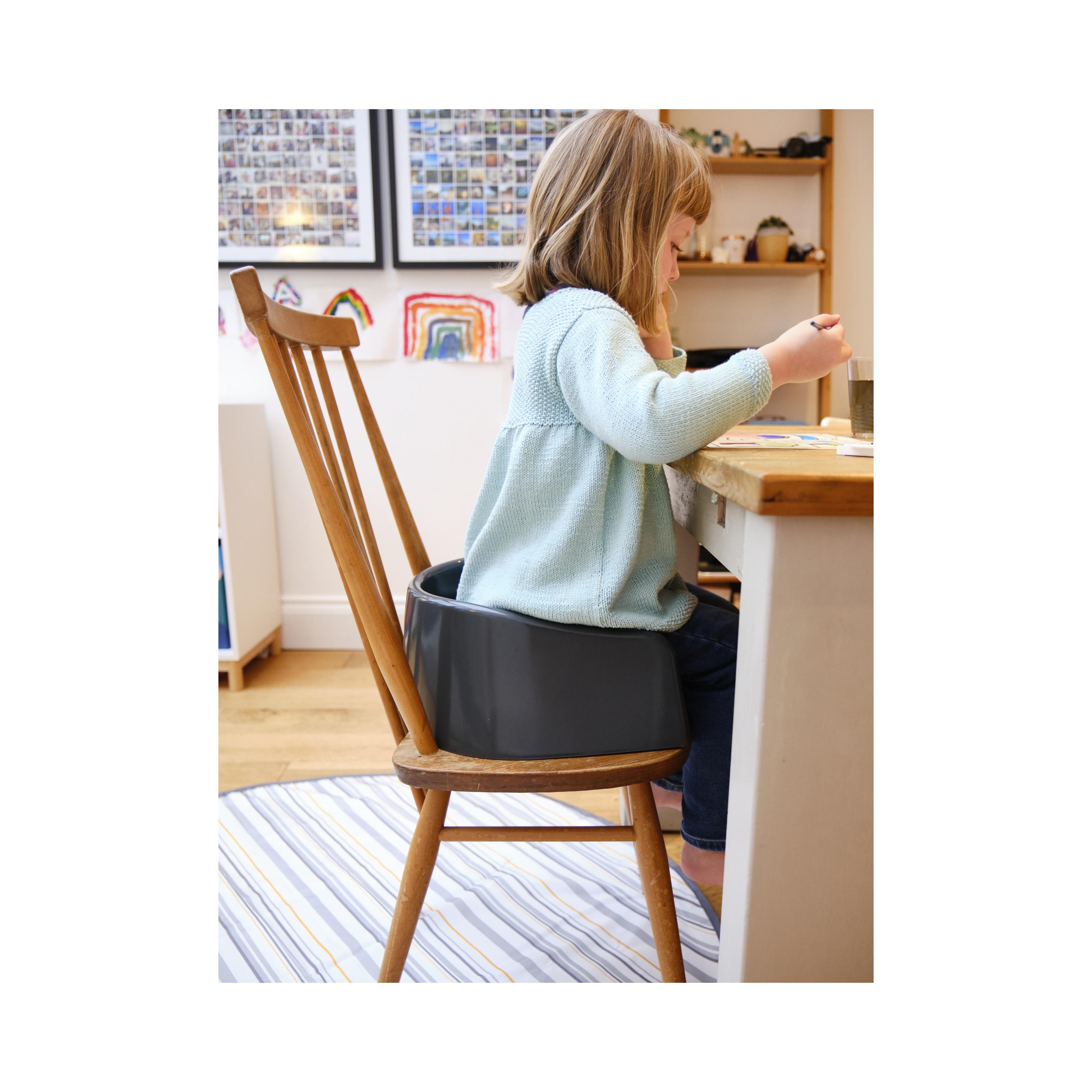 Prince Lionheart Soft Booster Seat - Grey-baby-feeding-highchairsandboosters-image-7