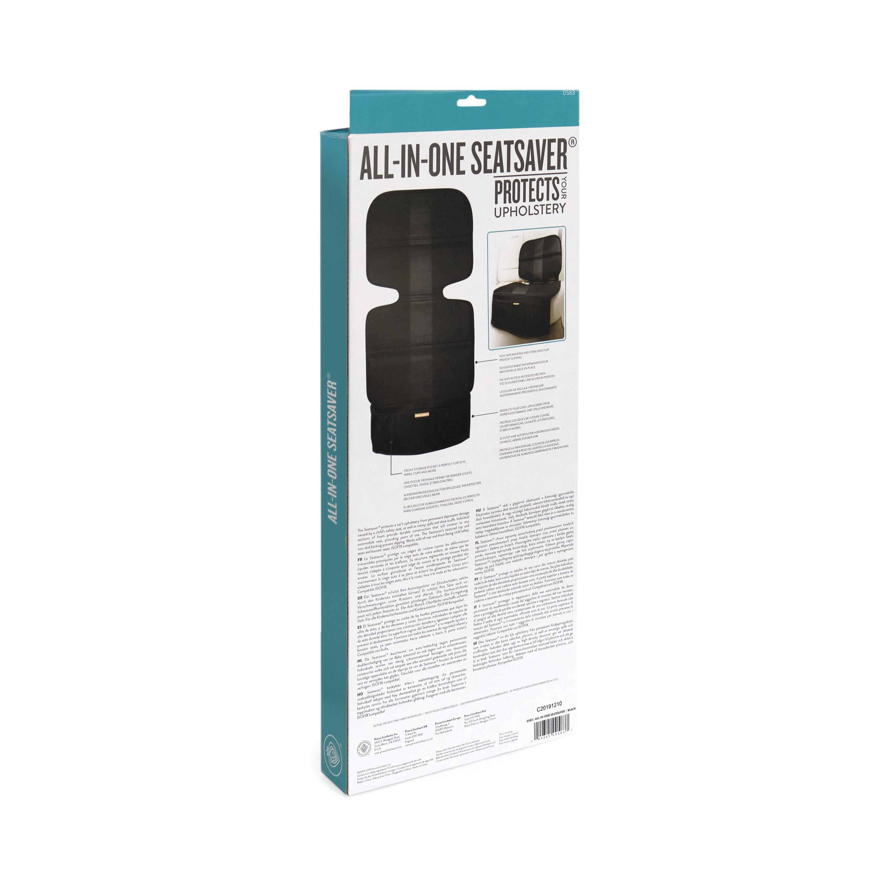 Prince Lionheart All-in-one Car Seat Protector - Black-baby-gear-carseats-image-7