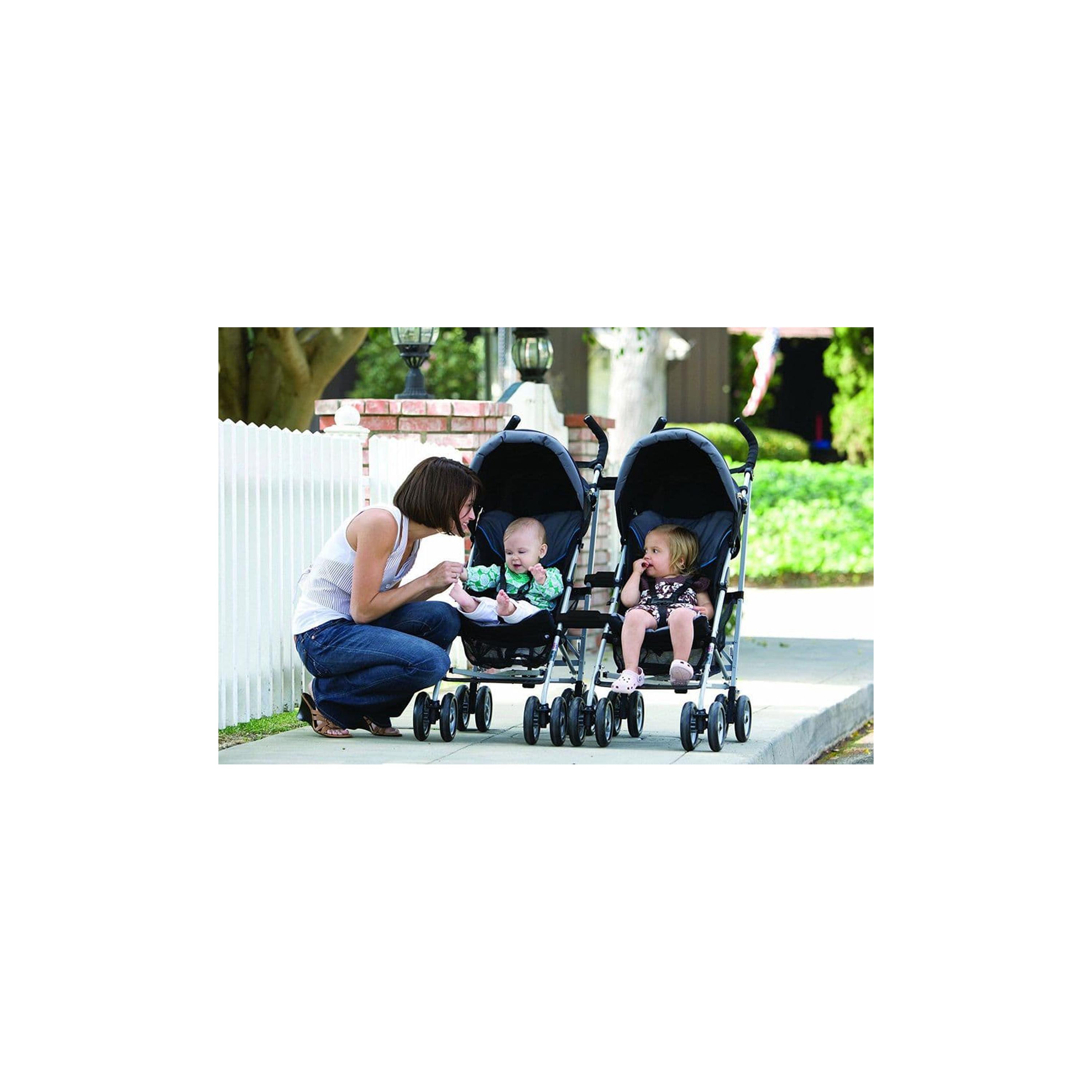 Prince Lionheart 3-Piece Pushchair & Stroller Connectors - Black-baby-gear-strollersandprams-accessories-image-3