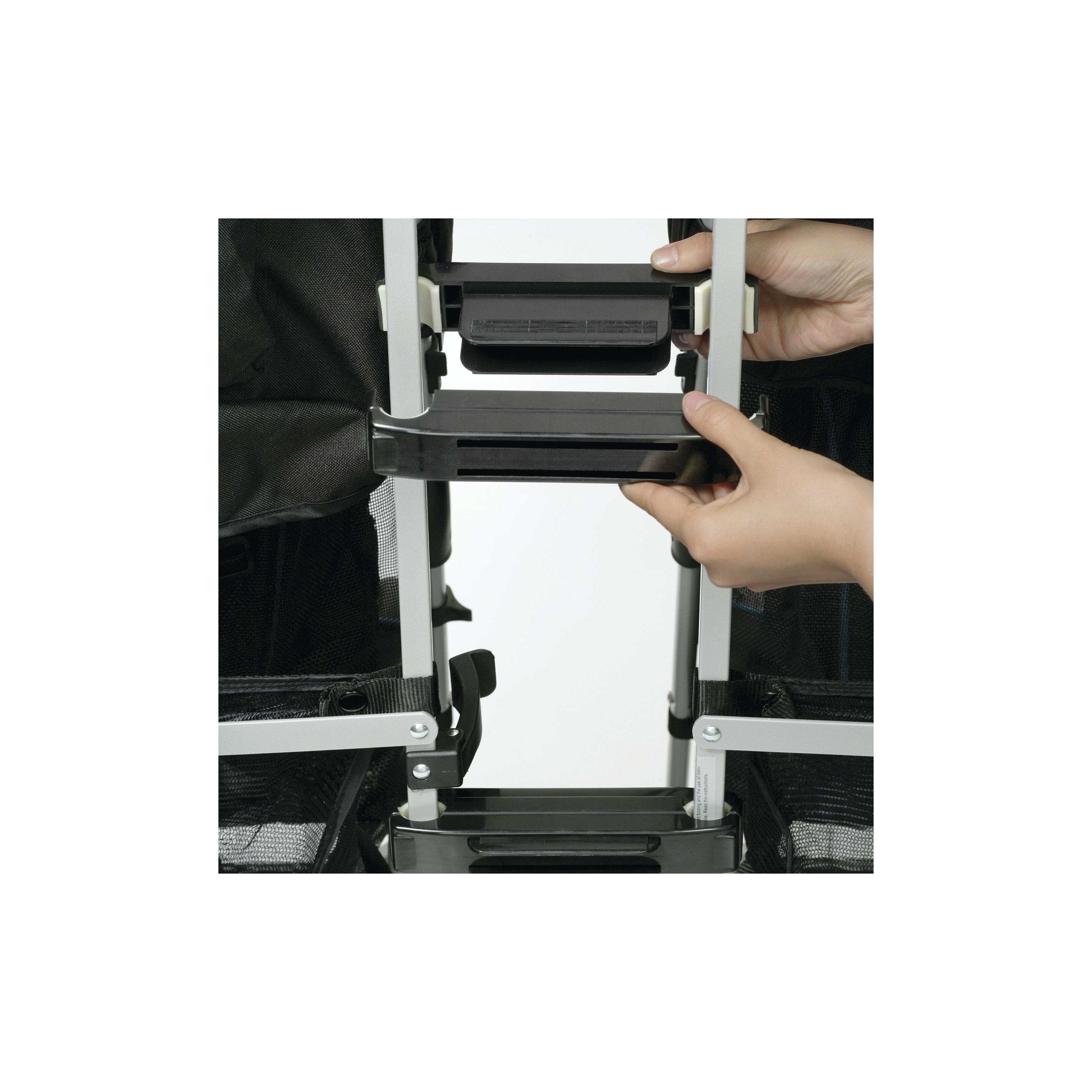 Prince Lionheart 3-Piece Pushchair & Stroller Connectors - Black-baby-gear-strollersandprams-accessories-image-5