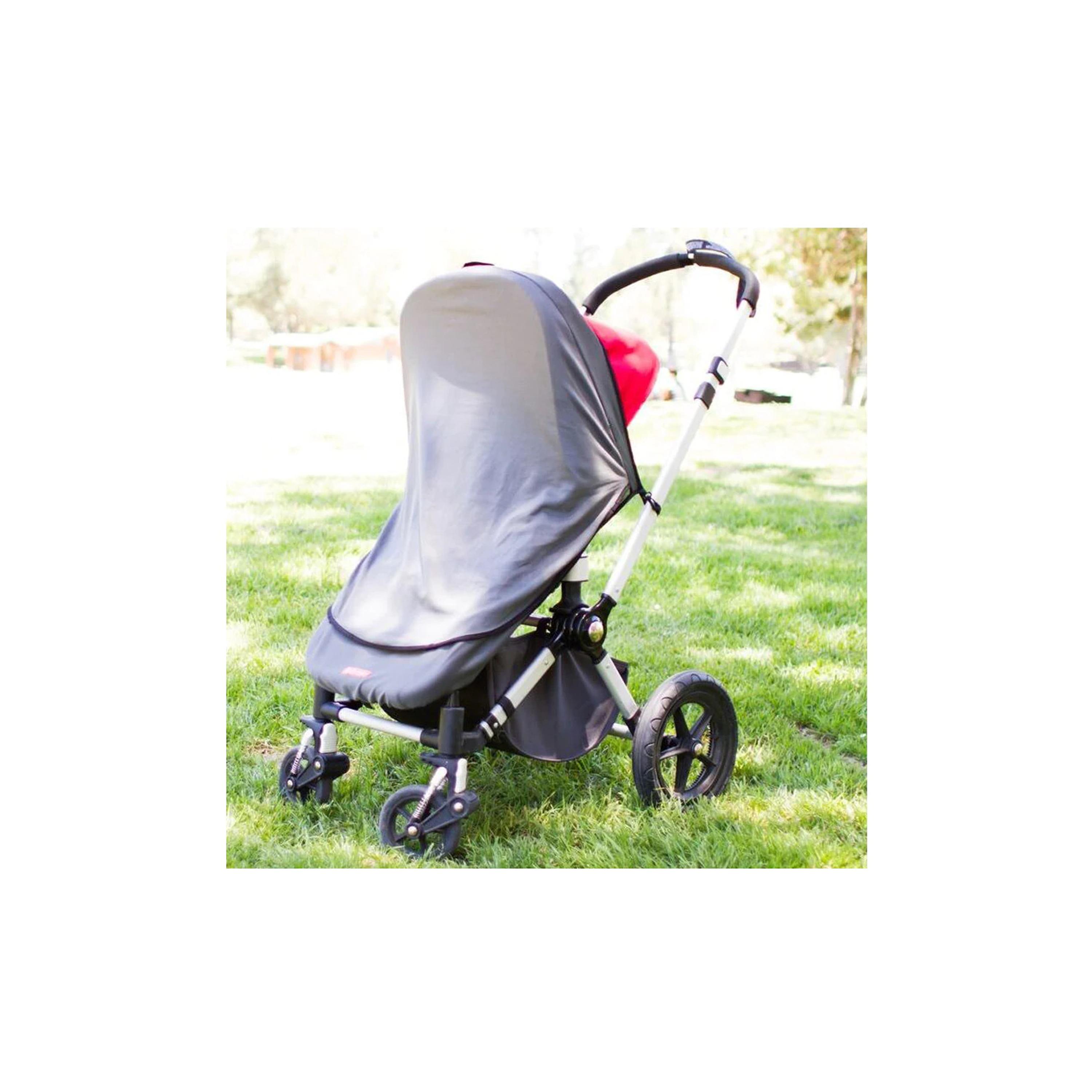 Prince Lionheart Pushchair & Stroller UV Mosquito Net - Grey & Black-baby-gear-strollersandprams-accessories-image-1