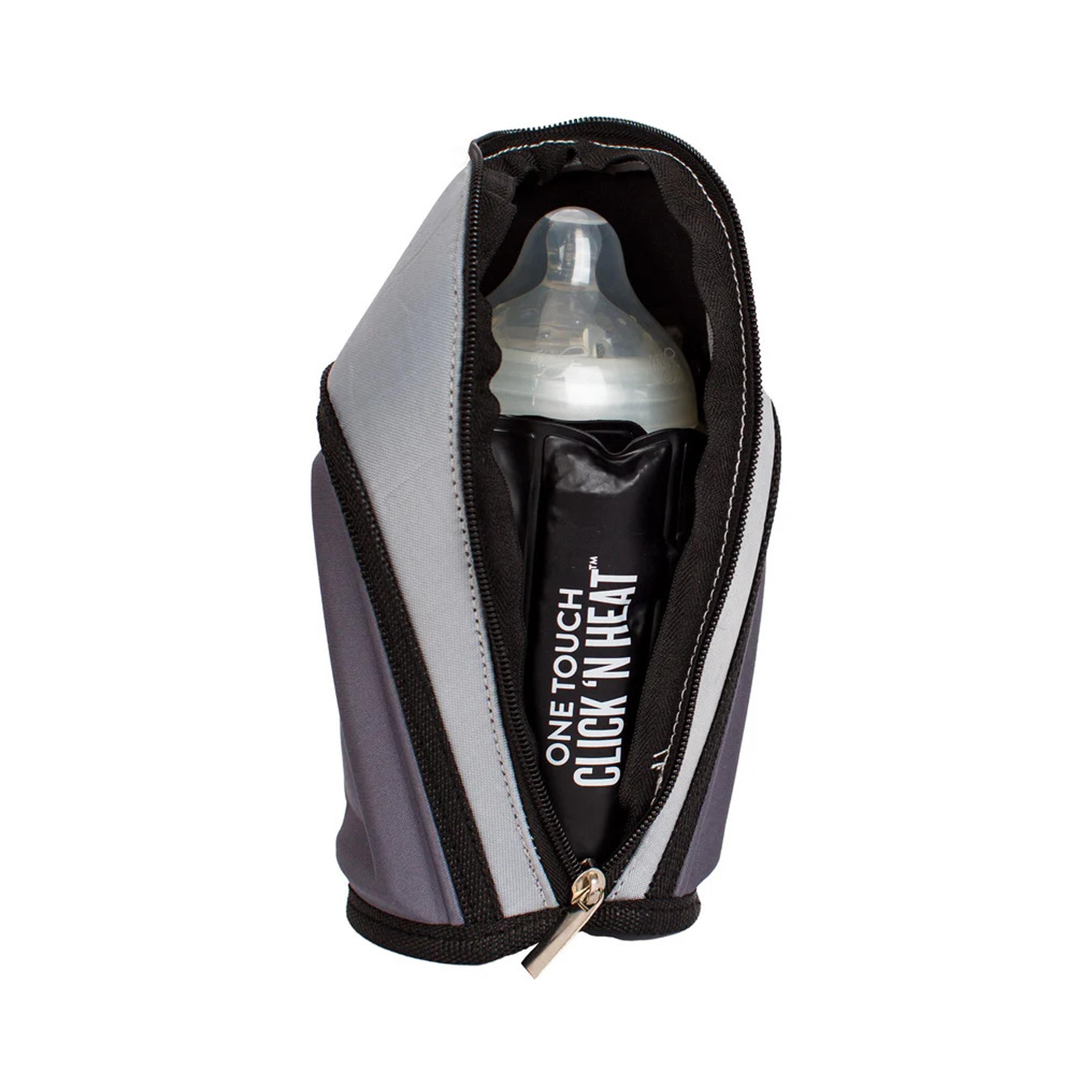 Prince Lionheart Reusable On-the-Go Bottle Warmer with Heating Pouch - Grey-baby-feeding-sterilizersandwarmers-image-4