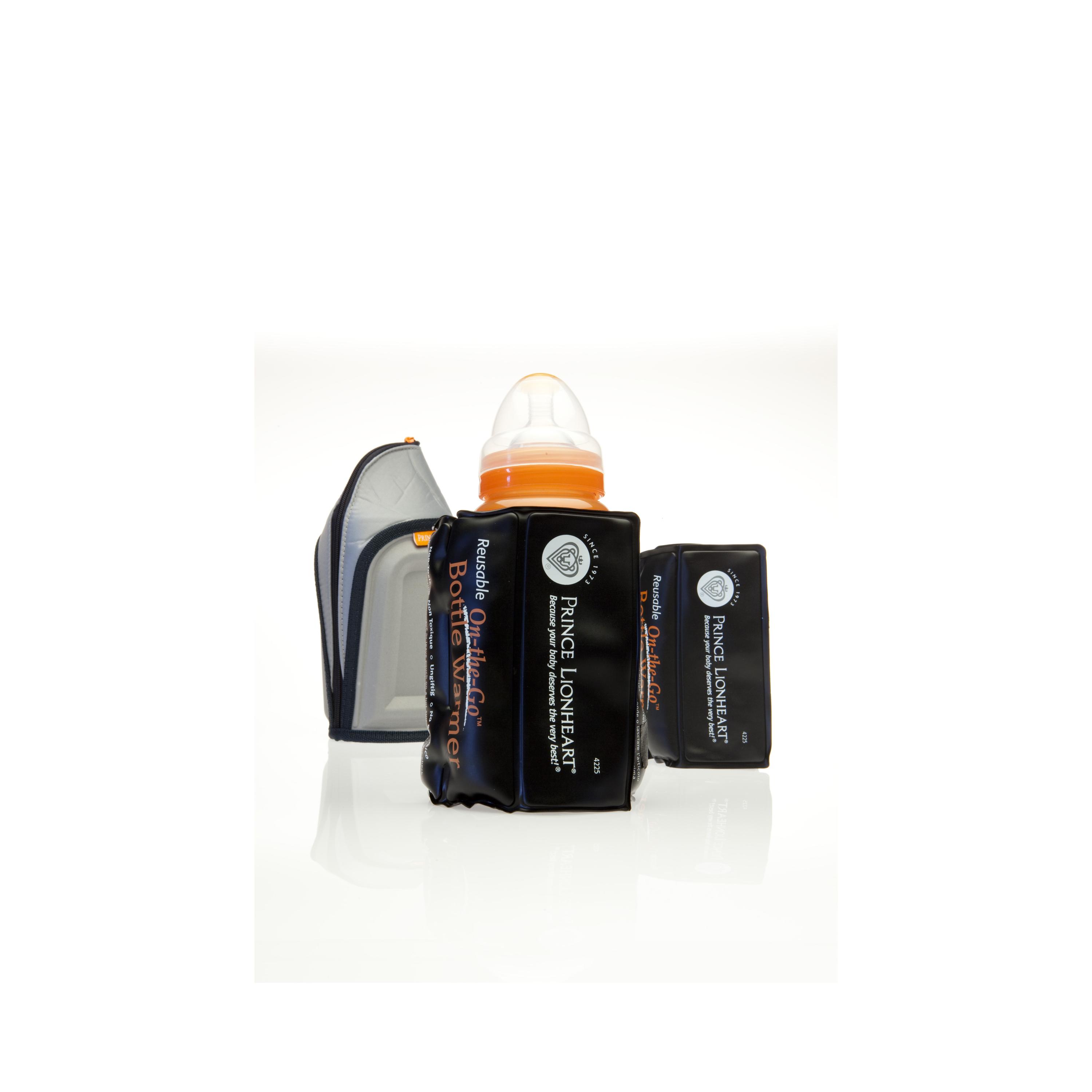 Prince Lionheart Reusable On-The-Go Bottle Warmer with 2-Piece Heating Pouches-baby-feeding-sterilizersandwarmers-image-2