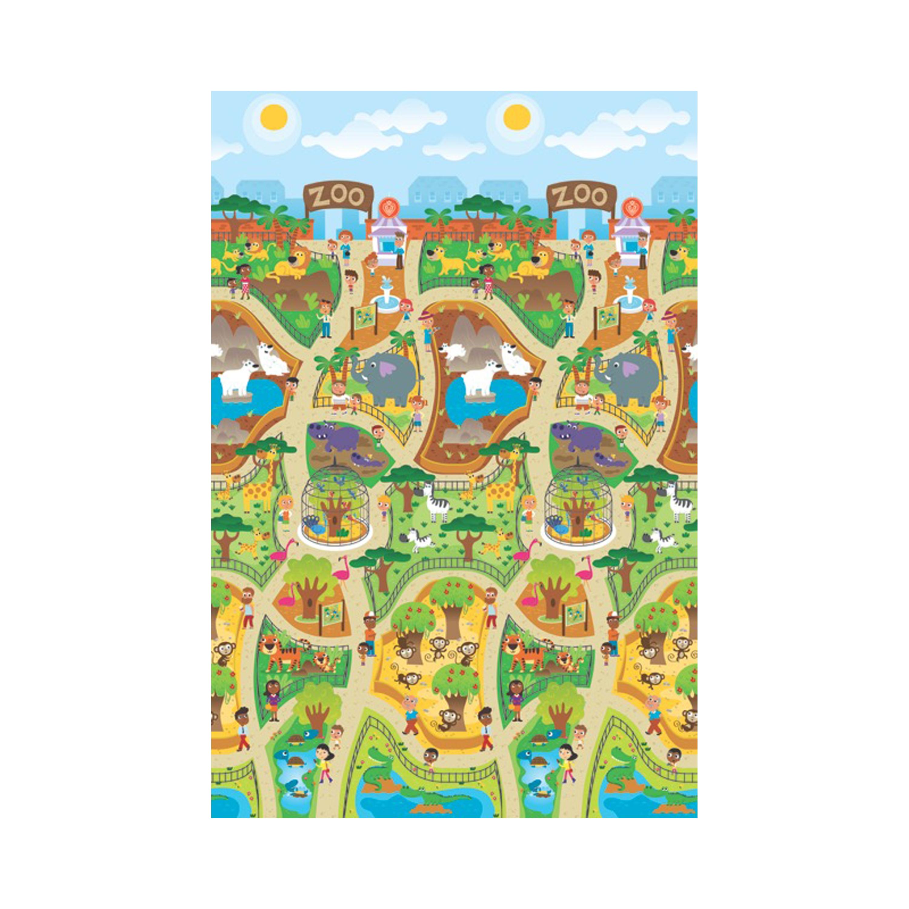 Prince Lionheart Everywhere Playmat with Carry Case - City & Zoo-baby-infantactivity-image-3