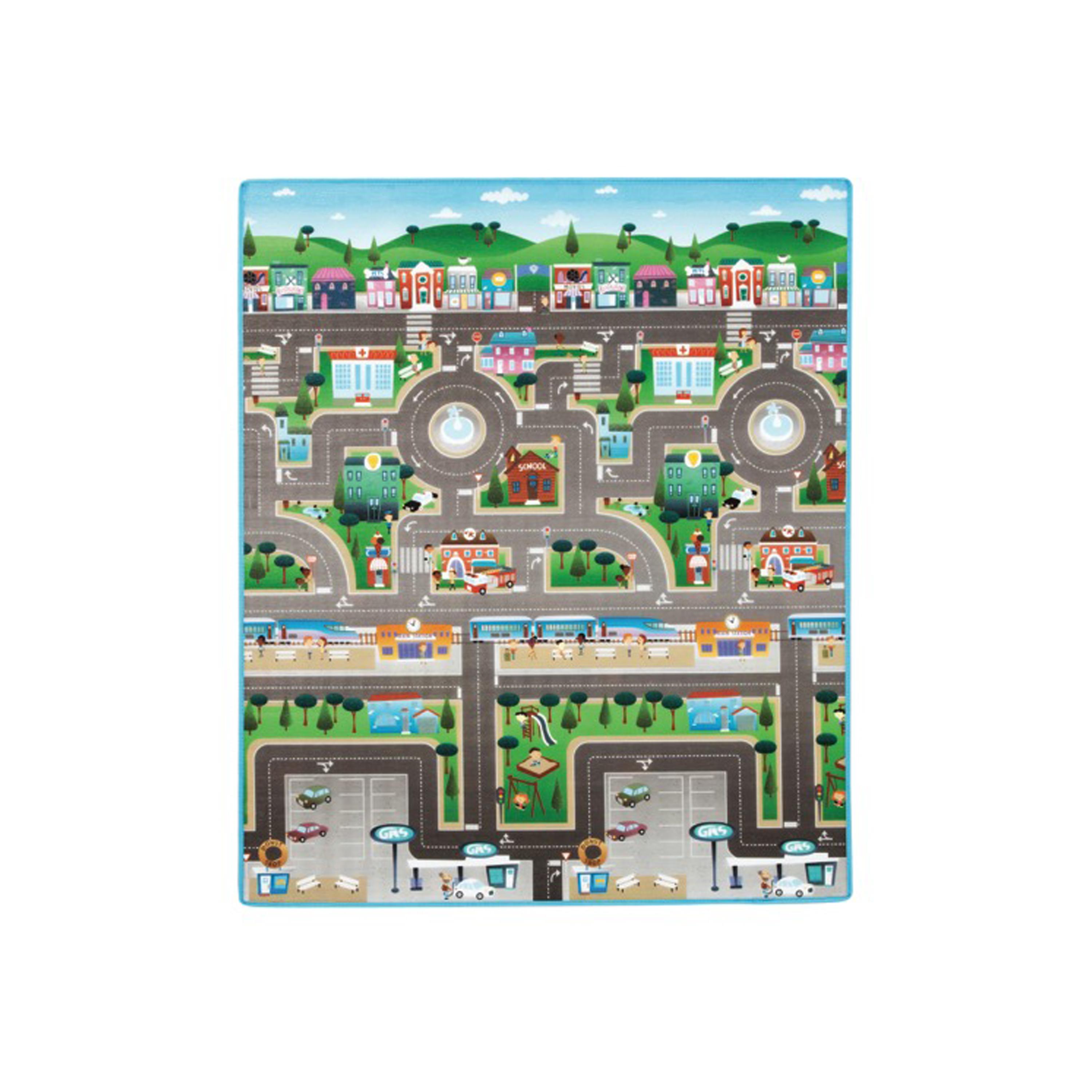 Prince Lionheart Everywhere Playmat with Carry Case - City & Zoo-baby-infantactivity-image-4