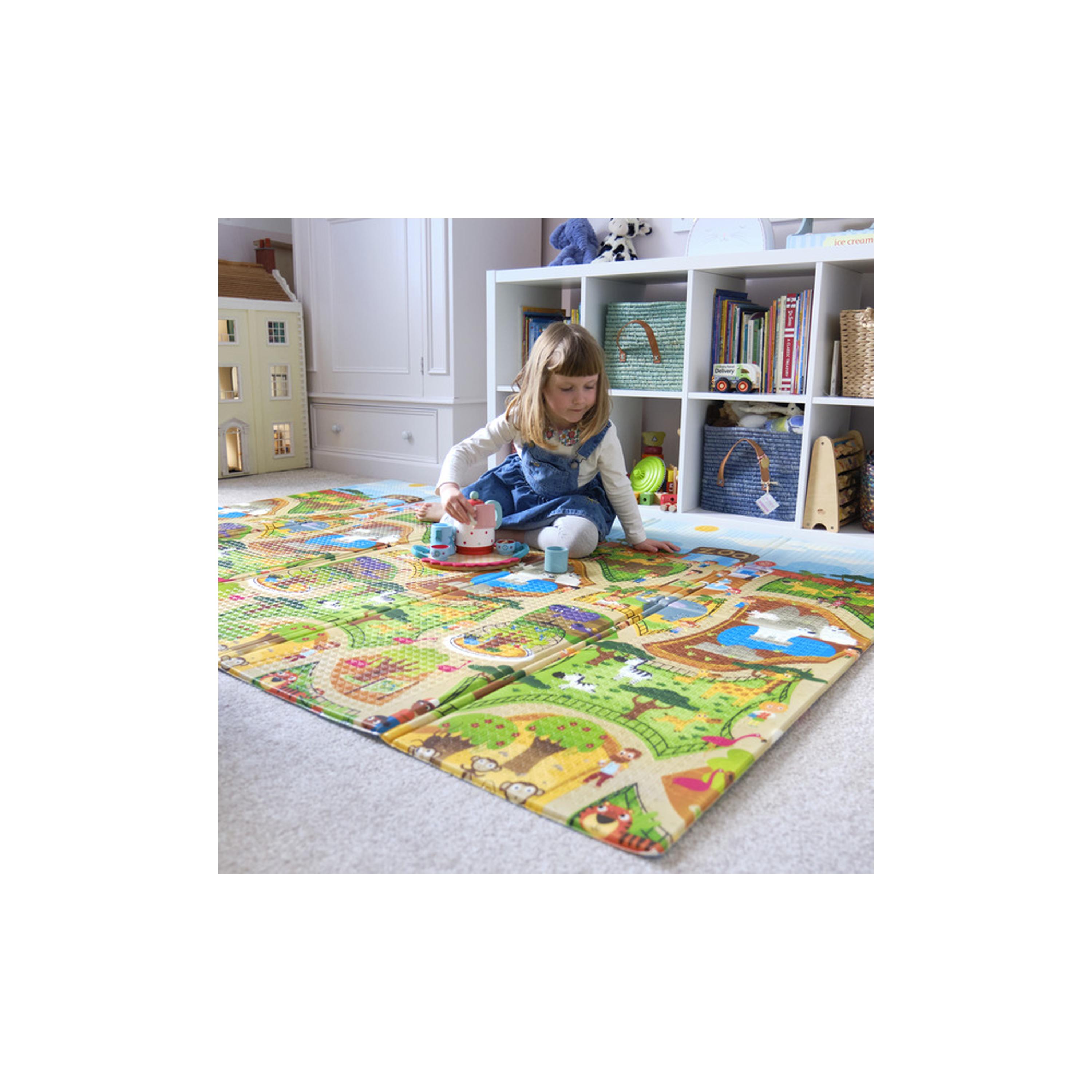 Prince Lionheart Everywhere Playmat with Carry Case - City & Zoo-baby-infantactivity-image-8