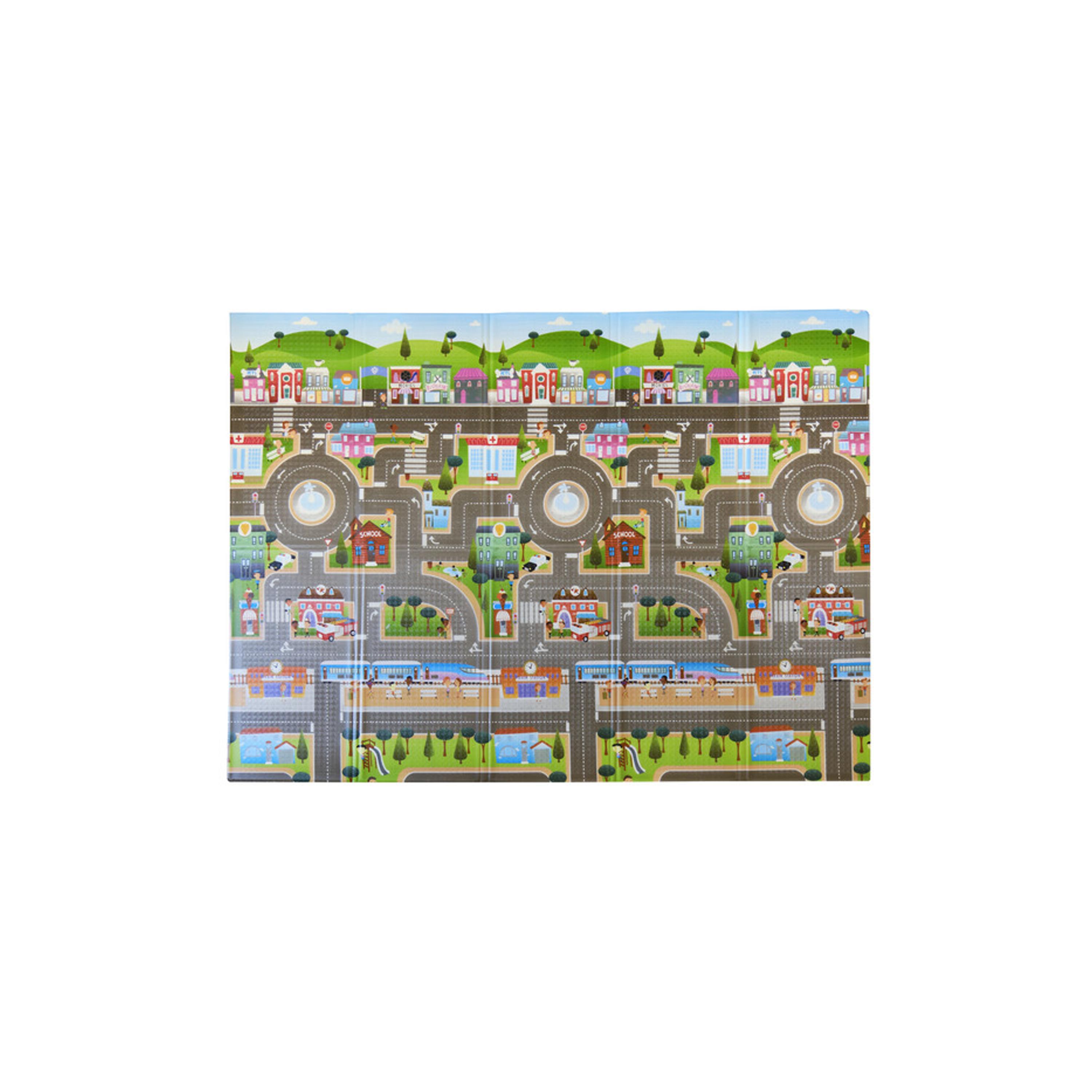 Prince Lionheart Everywhere Playmat with Carry Case - City & Zoo-baby-infantactivity-image-9