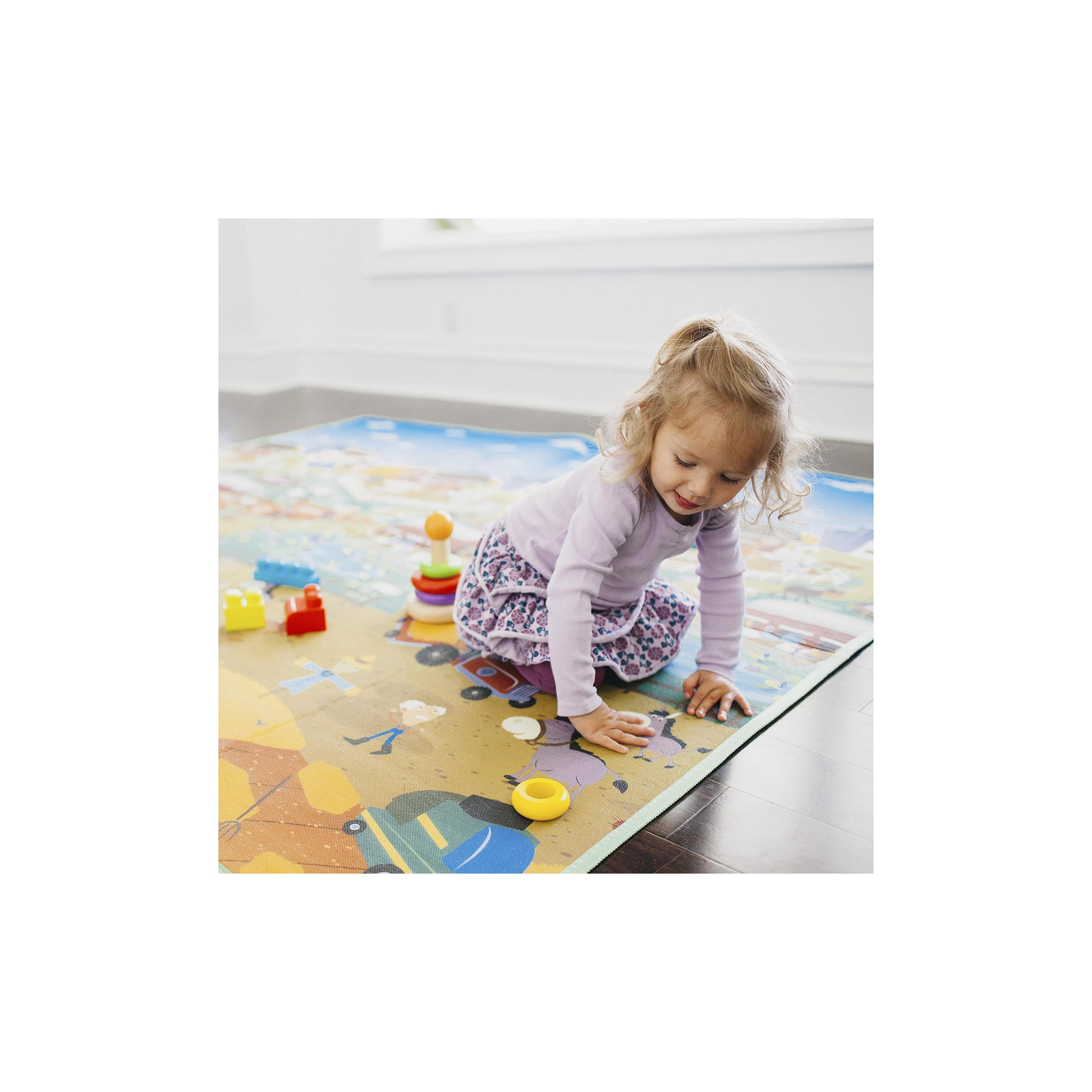 Prince Lionheart Playmat with Carry Case - City & Farm-toys-babyandtoddlertoys-learningtoys-image-2