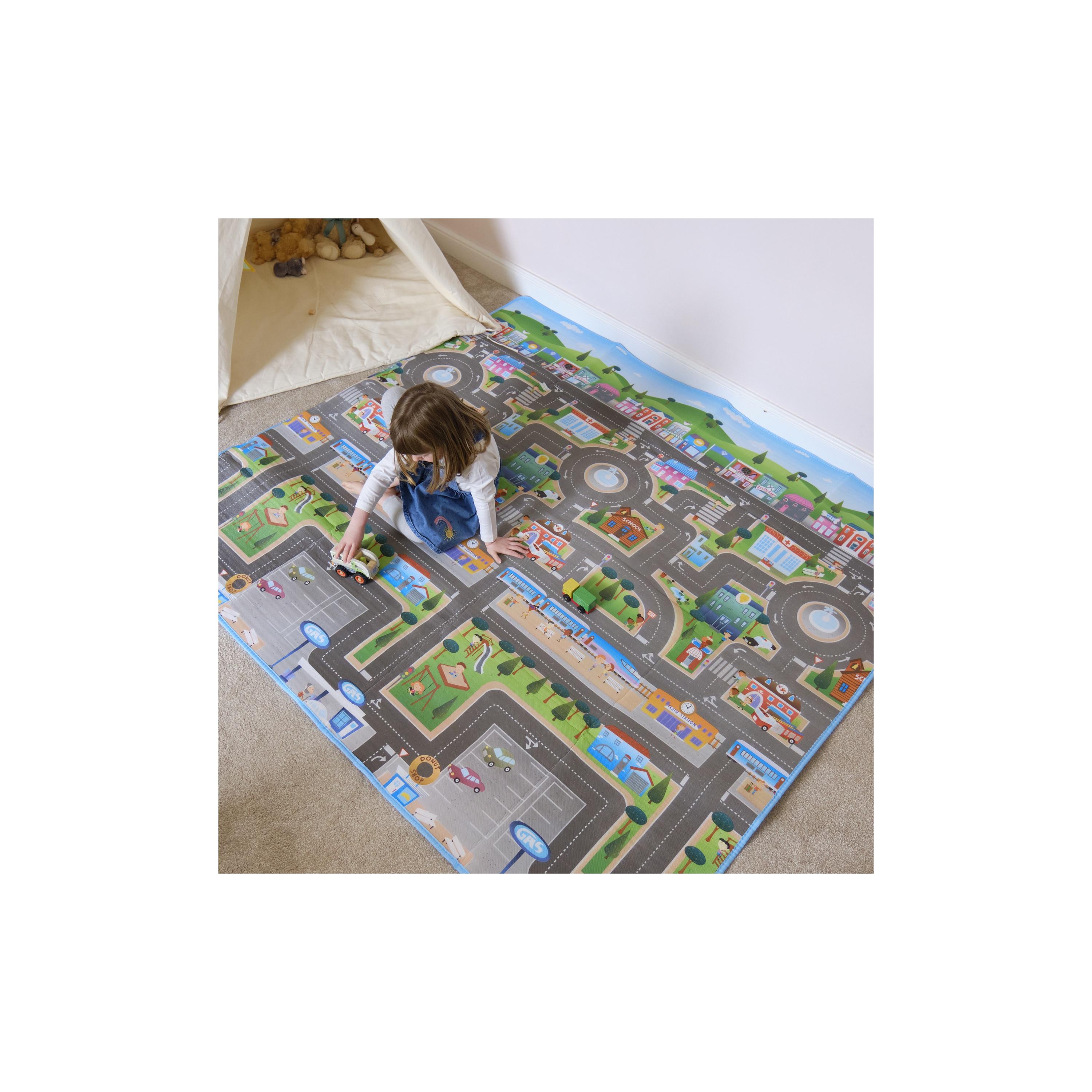 Prince Lionheart Playmat with Carry Case - City & Farm-toys-babyandtoddlertoys-learningtoys-image-6