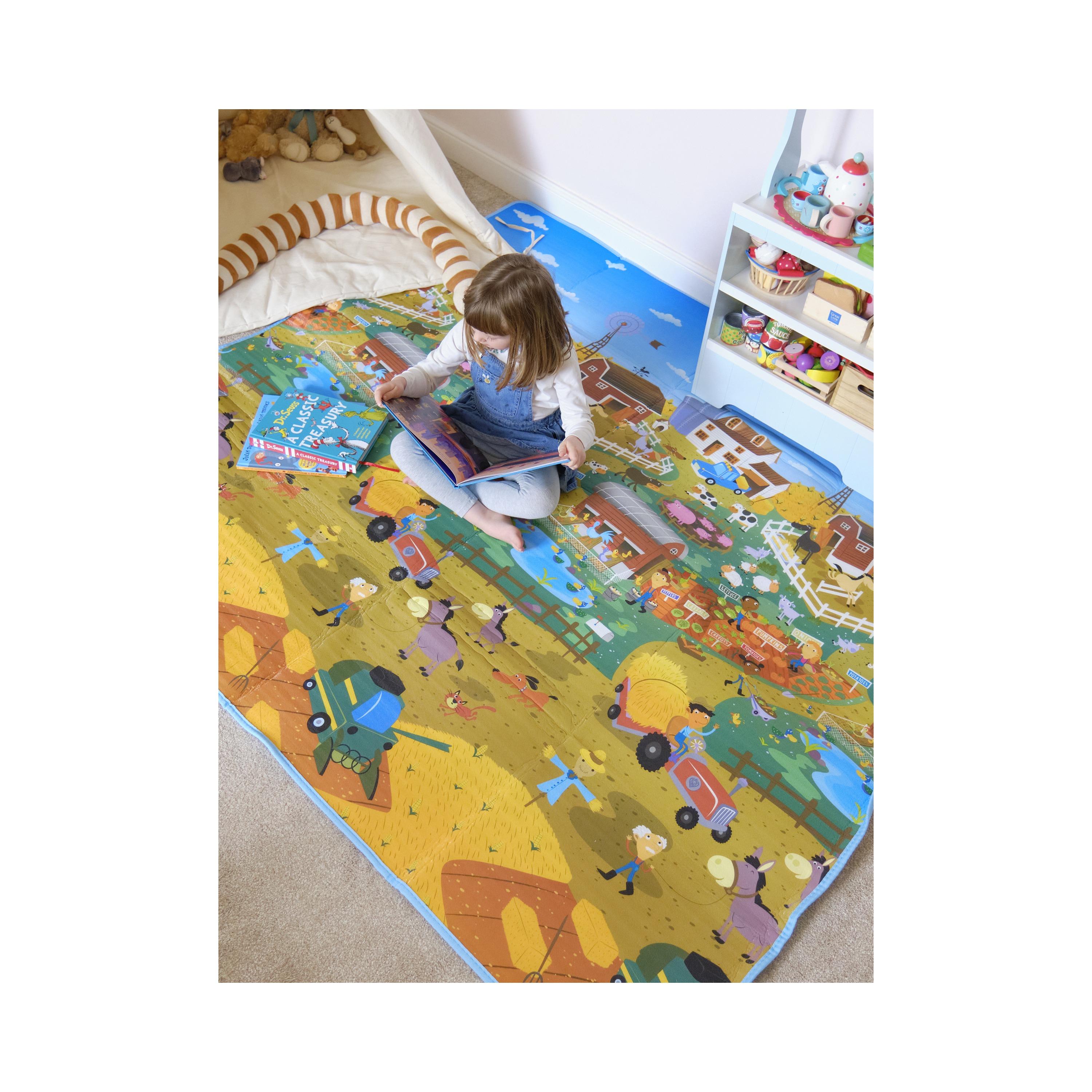 Prince Lionheart Playmat with Carry Case - City & Farm-toys-babyandtoddlertoys-learningtoys-image-8
