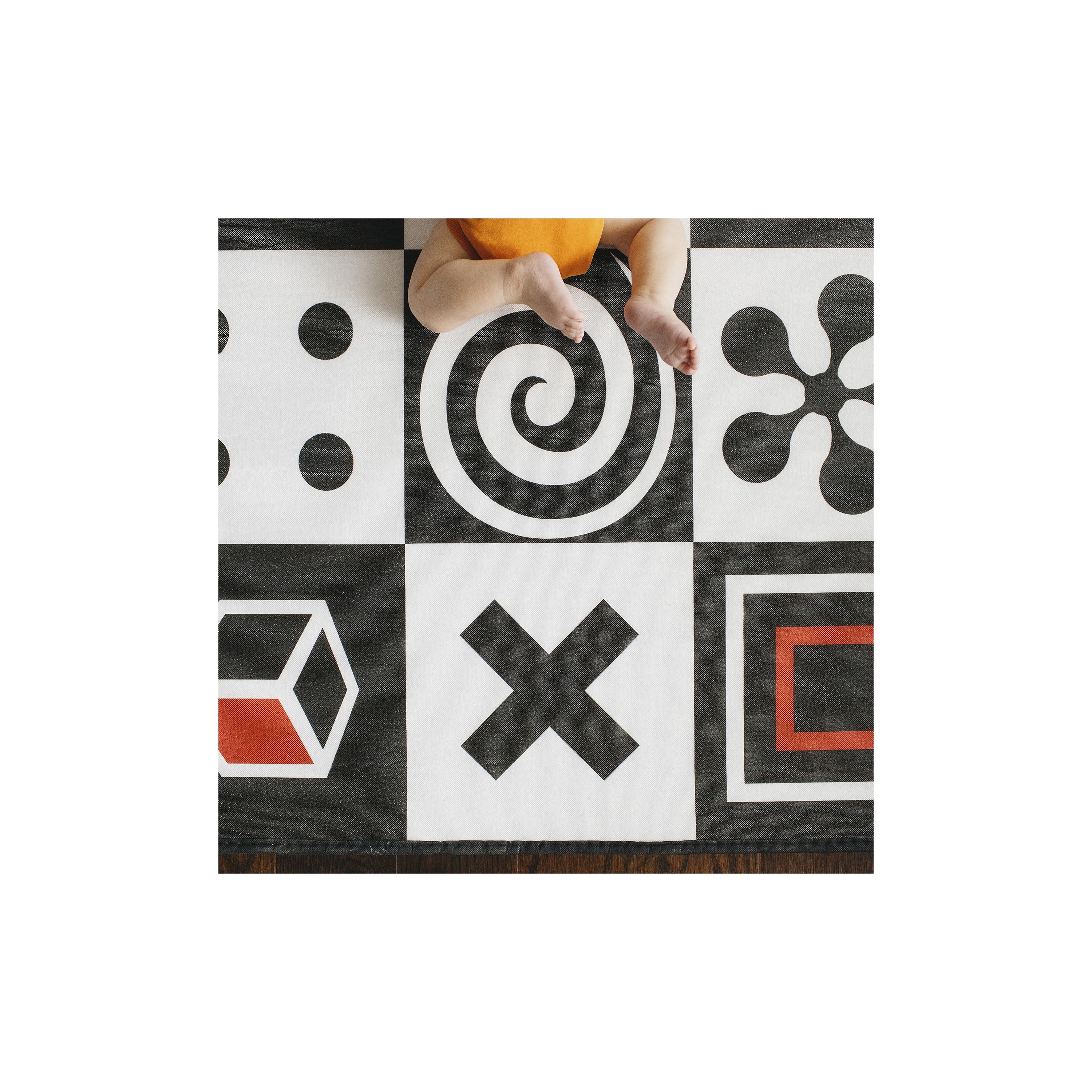 سجادة لعب تطوير مع حقيبة حمل من برينس ليونهارت - أشكال هندسية ومزرعة-baby-infantactivity-image-9