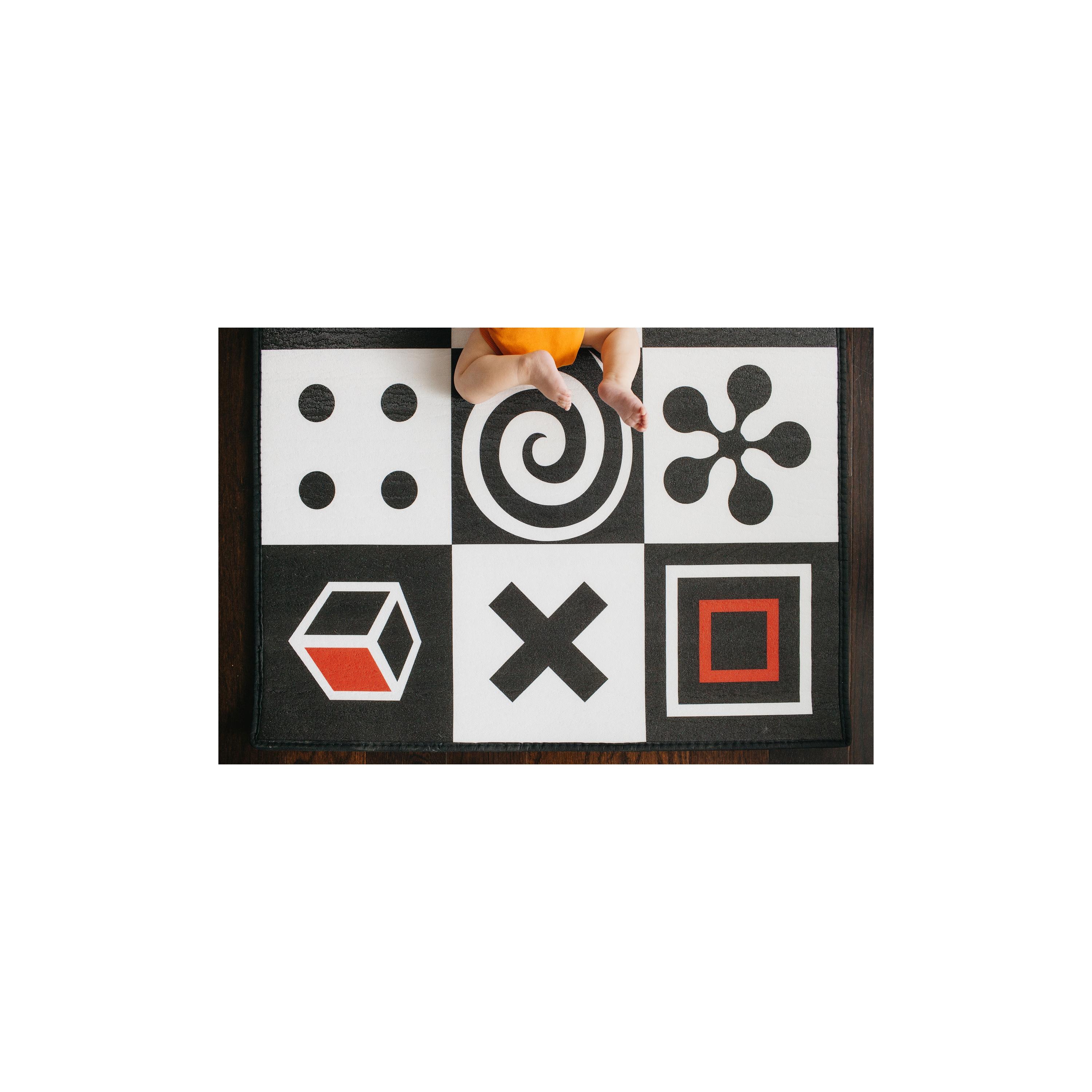 سجادة لعب تطوير مع حقيبة حمل من برينس ليونهارت - أشكال هندسية ومزرعة-baby-infantactivity-image-6