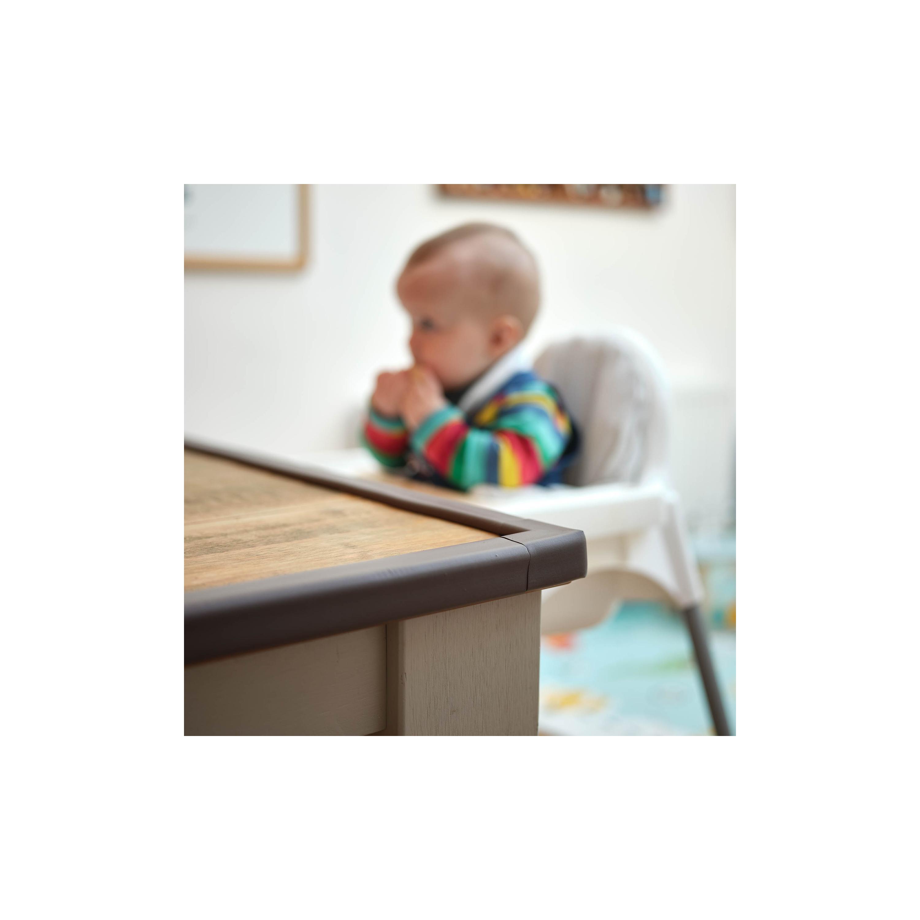 Prince Lionheart Cushiony Table Edge Guard with 4 Piece Corner Guards-baby-healthandsafety-babyproofing-image-2
