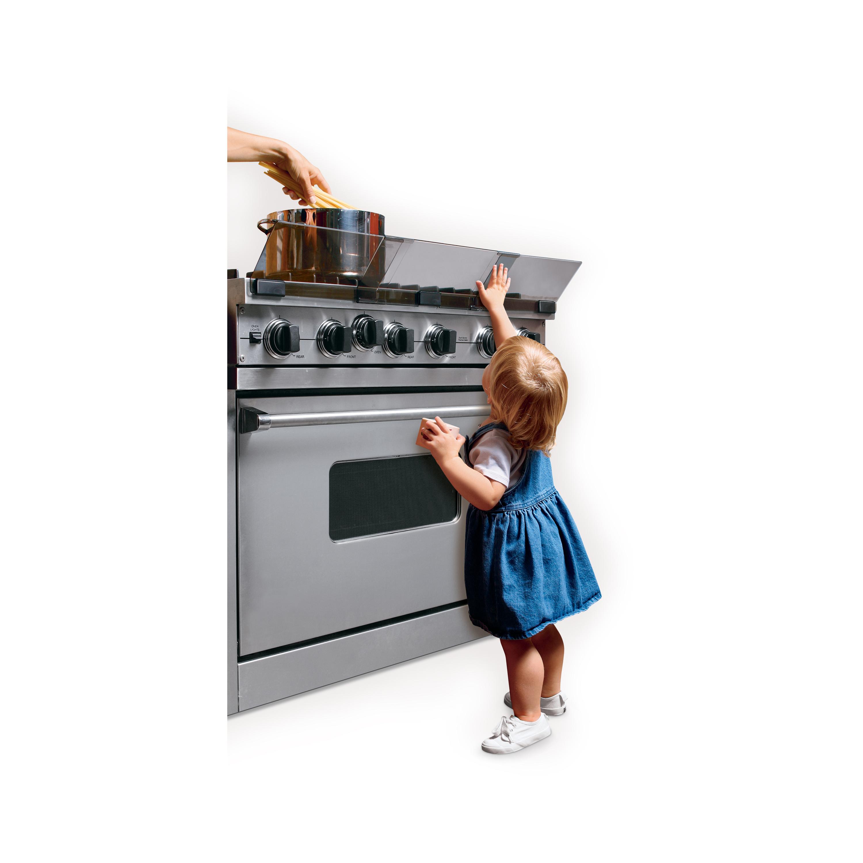 Prince Lionheart 3-Piece Adjustable Cooker Guards - Brown-baby-healthandsafety-babyproofing-image-6