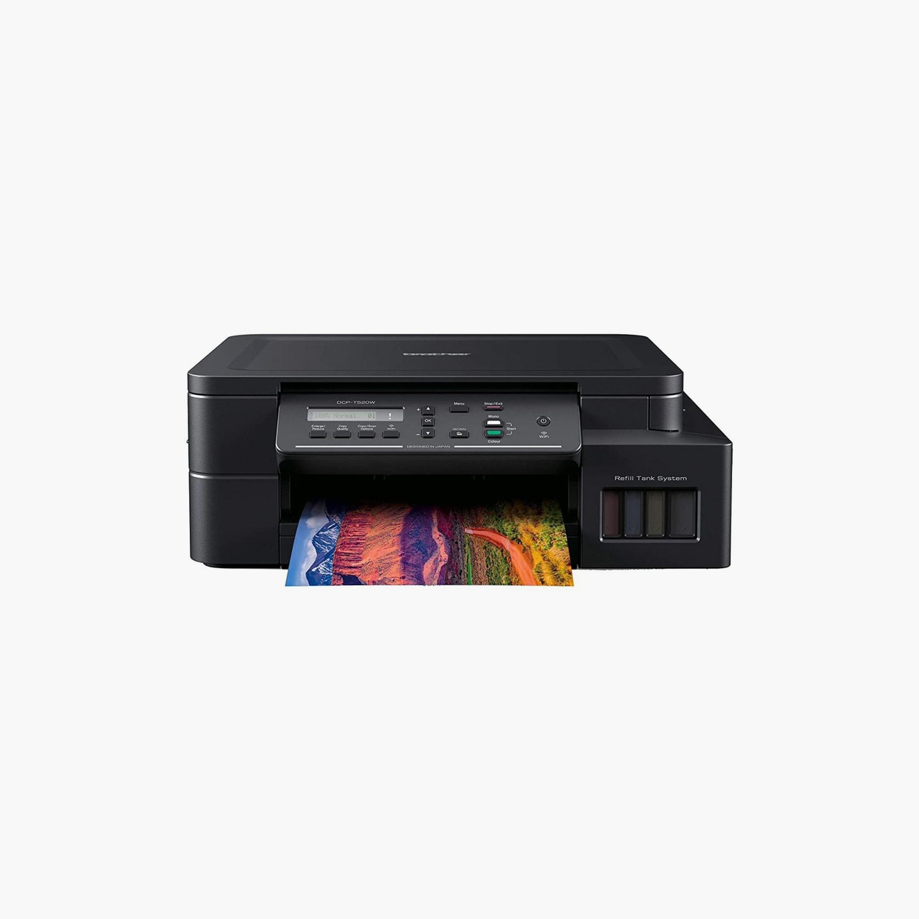 طابعة براذر اللاسلكية بخزان الحبر |BG-DCPT520W-electronics-accessories-computeraccesories-image-2