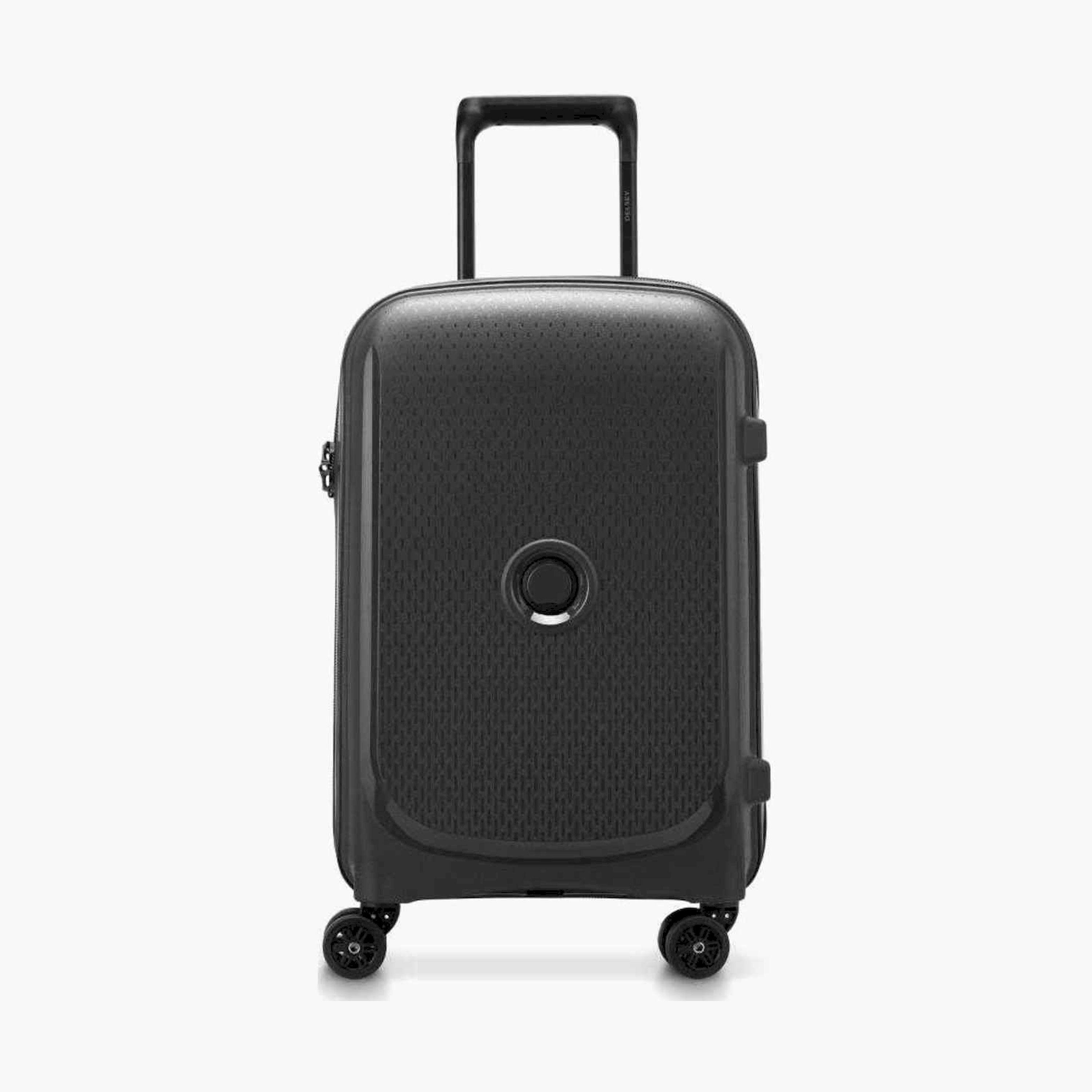 Delsey Paris Belmont Plus 55 CM Small Cabin Polypropylene Hard Sided 4-Wheeler Spinner Trolley Bag with TSA Combination Lock-travel-luggagesandbags-luggage-image-1
