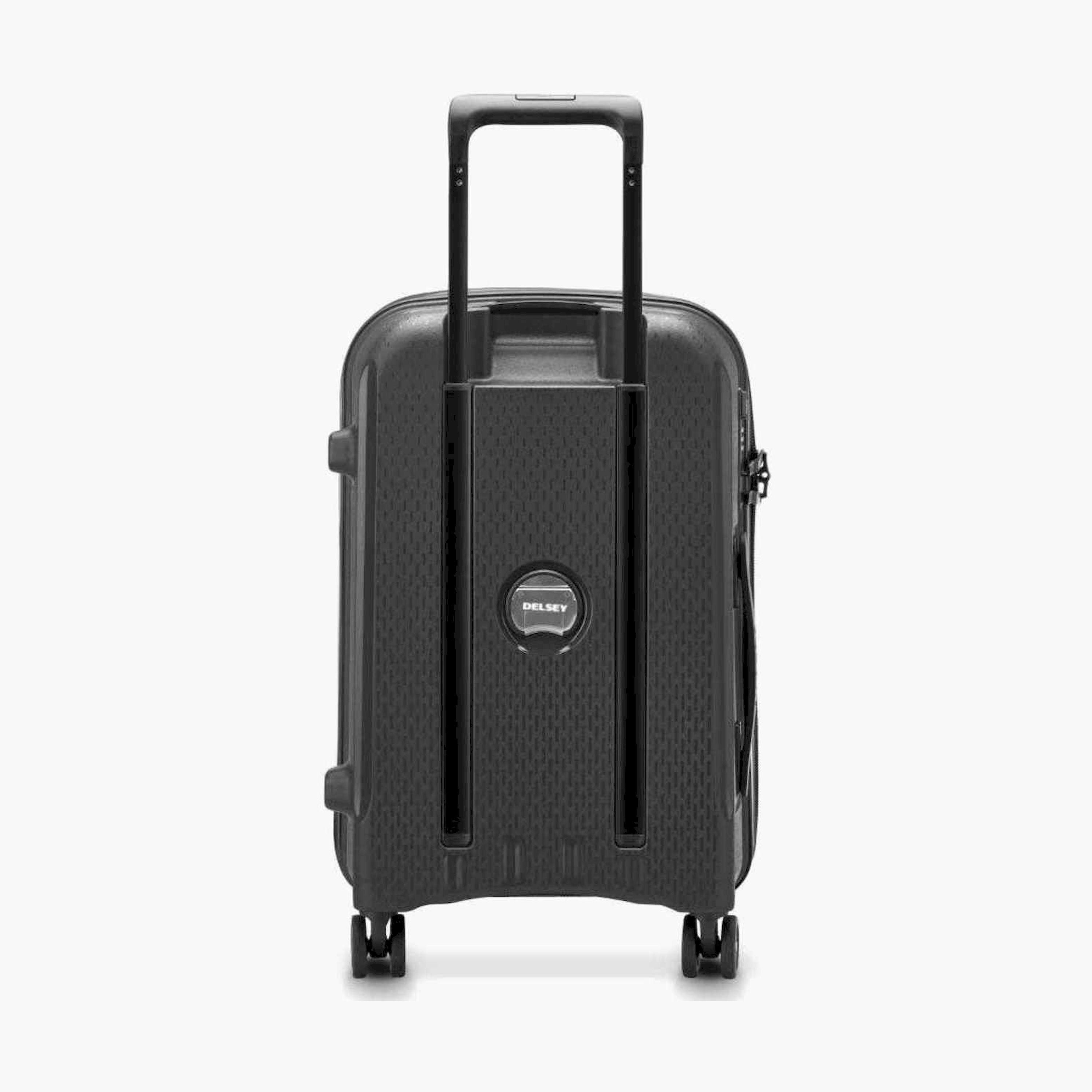Delsey Paris Belmont Plus 55 CM Small Cabin Polypropylene Hard Sided 4-Wheeler Spinner Trolley Bag with TSA Combination Lock-travel-luggagesandbags-luggage-image-7