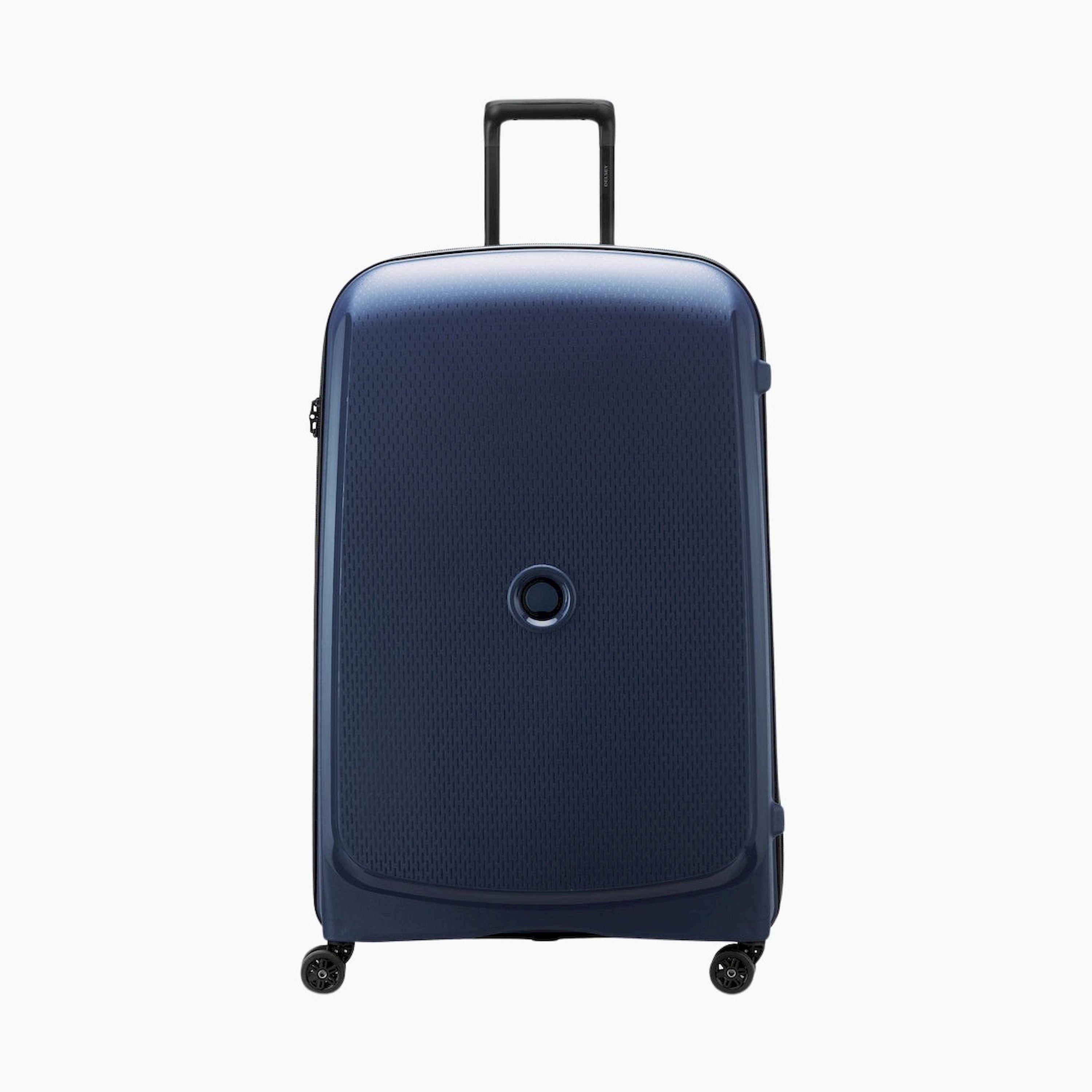 Delsey Paris Belmont Plus 82.5 CM Large Check-in Polypropylene Hard Sided 4-Wheeler Spinner Trolley Bag with TSA Combination Lock-travel-luggagesandbags-luggage-image-1