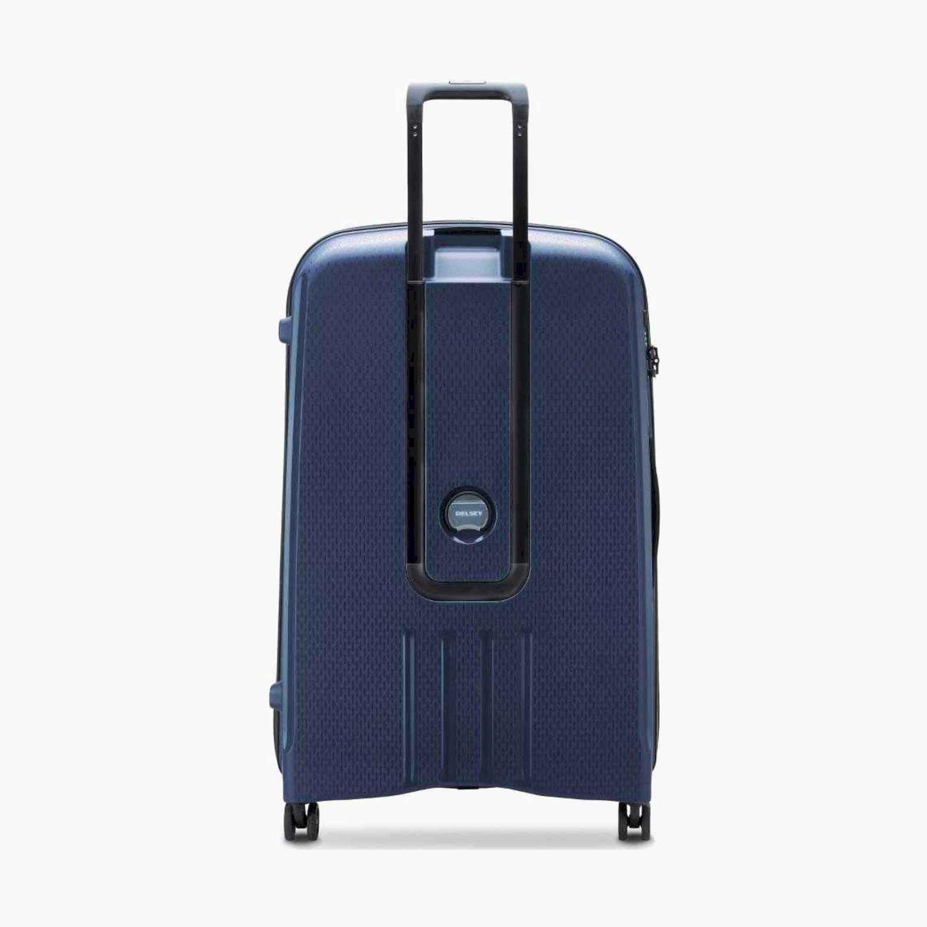 Delsey Paris Belmont Plus 82.5 CM Large Check-in Polypropylene Hard Sided 4-Wheeler Spinner Trolley Bag with TSA Combination Lock-travel-luggagesandbags-luggage-image-5