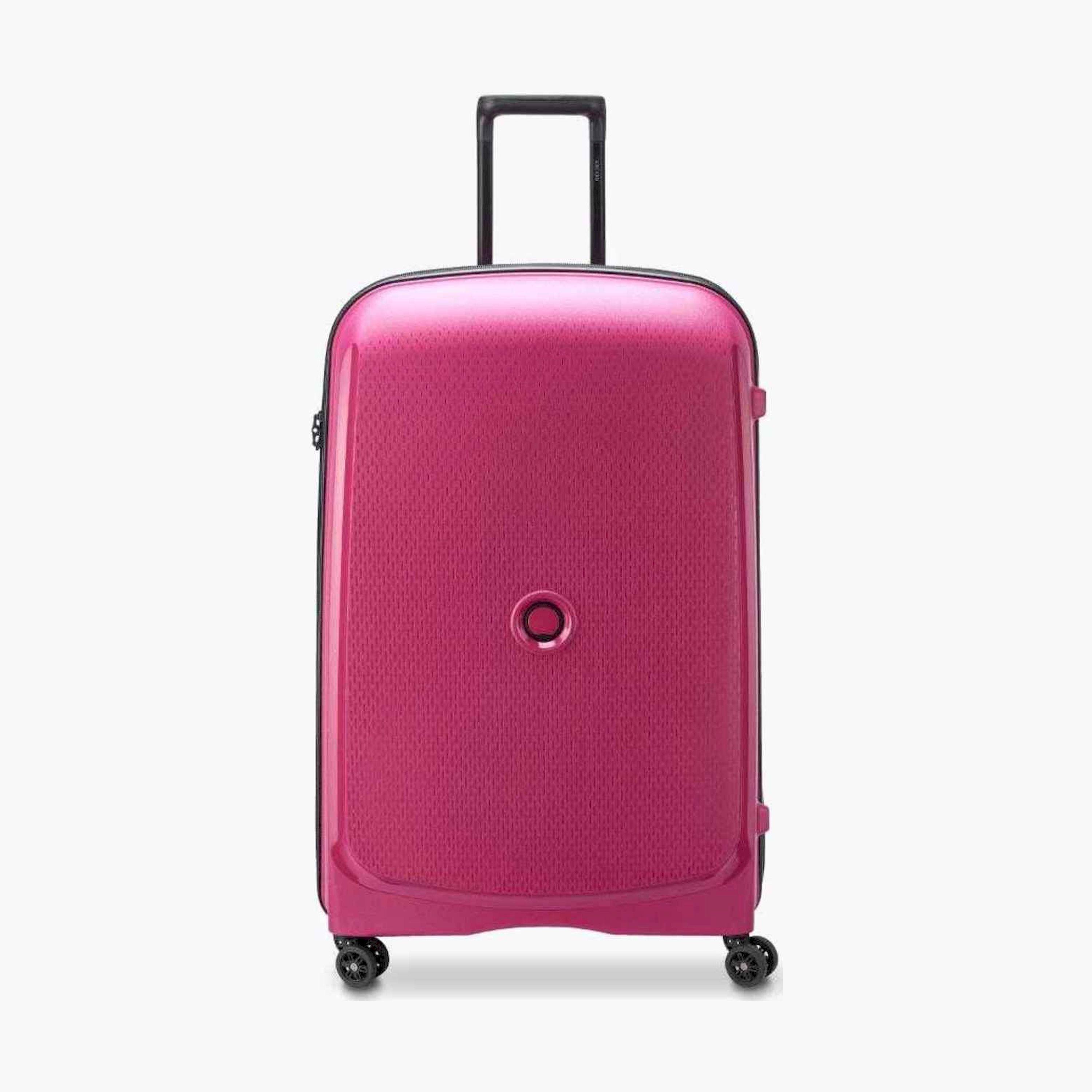 Delsey Paris Belmont Plus 82.5 CM Large Check-in Polypropylene Hard Sided 4-Wheeler Spinner Trolley Bag with TSA Combination Lock-travel-luggagesandbags-luggage-image-1