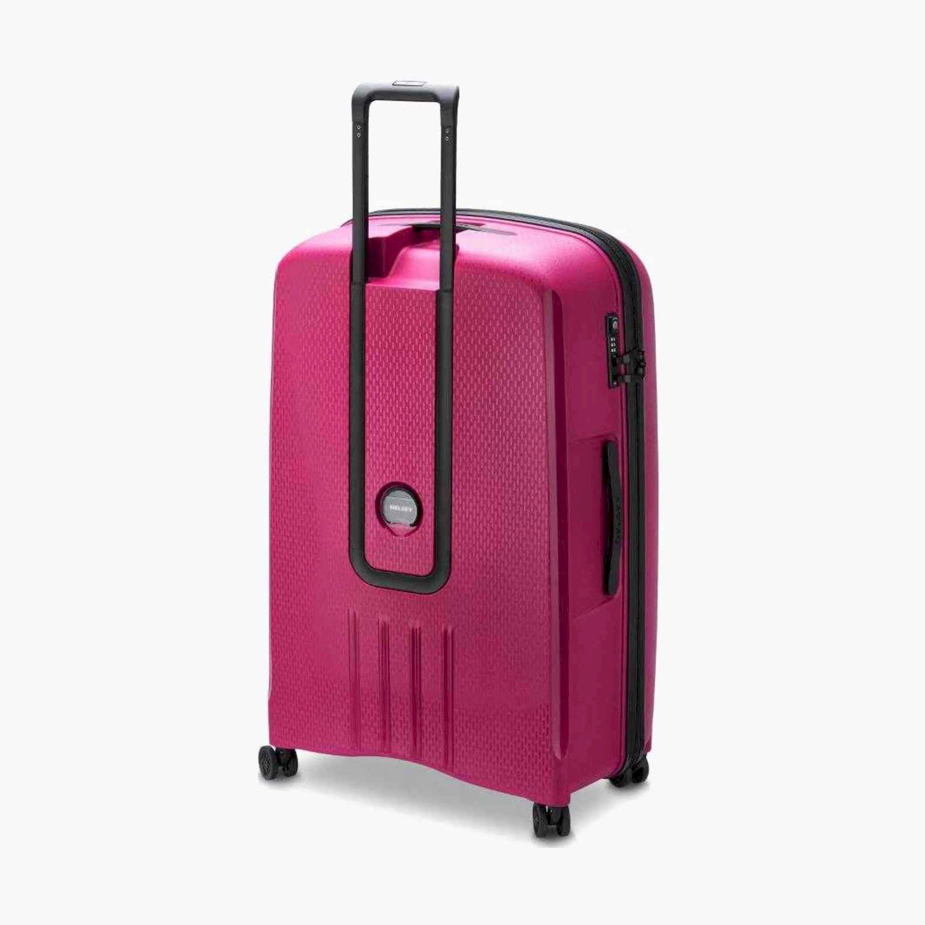 Delsey Paris Belmont Plus 82.5 CM Large Check-in Polypropylene Hard Sided 4-Wheeler Spinner Trolley Bag with TSA Combination Lock-travel-luggagesandbags-luggage-image-5