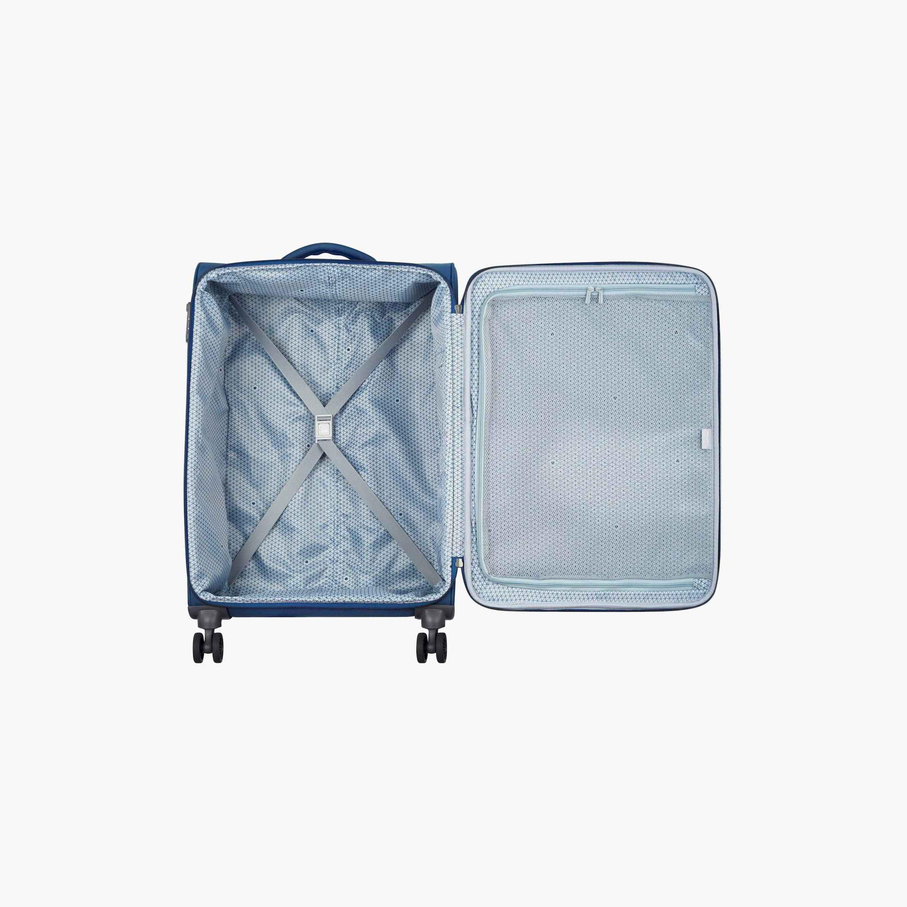 حقيبة عربة دوار من البوليستر الناعمة ذات 4 عجلات من Delsey Paris Caracas 71 CM مع قفل TSA-travel-luggagesandbags-luggage-image-5