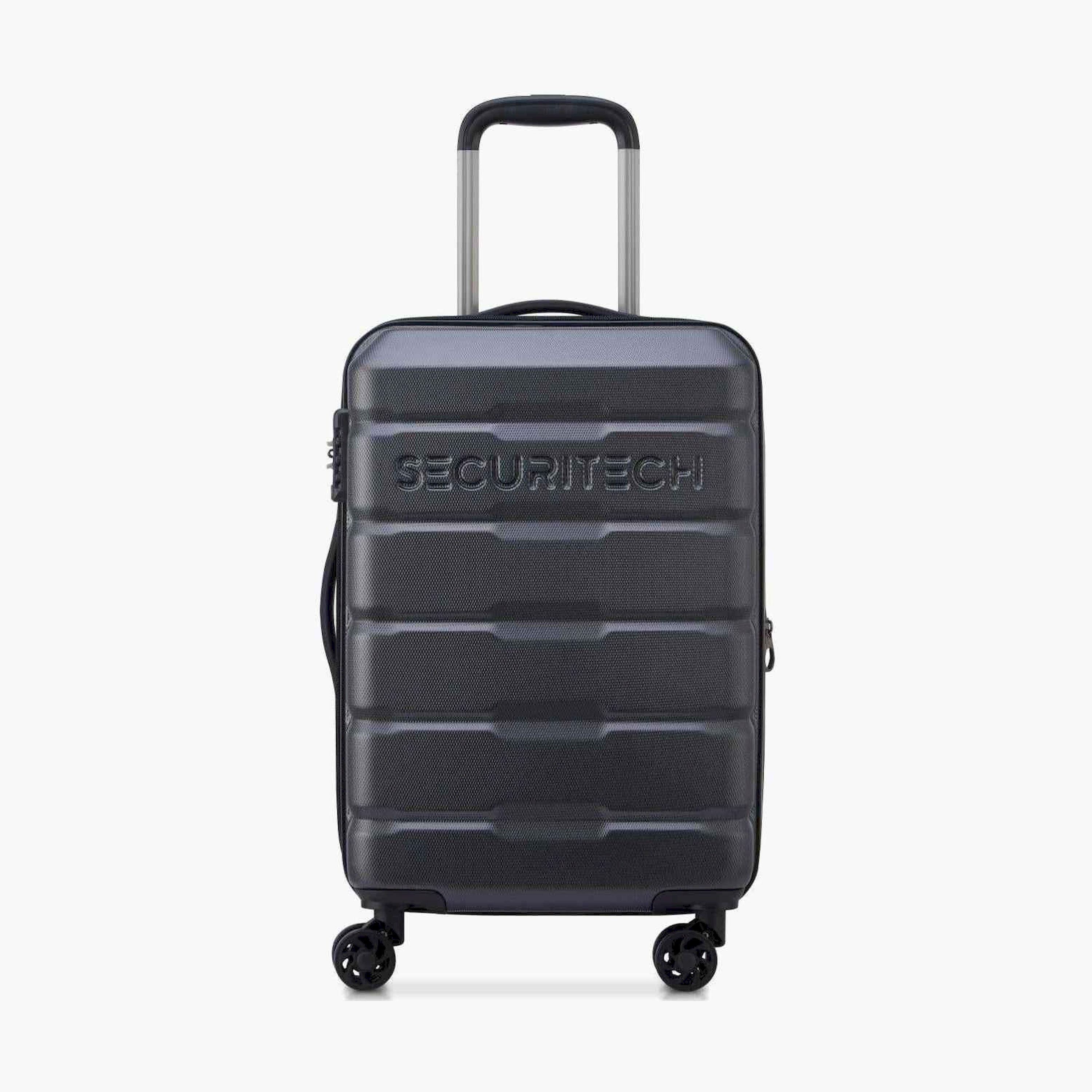Delsey Paris Citadel 54.5 CM Small Cabin Polycarbonate with ABS Hard Sided 4-Wheeler Spinner Trolley Bag with TSA Lock-travel-luggagesandbags-luggage-image-1