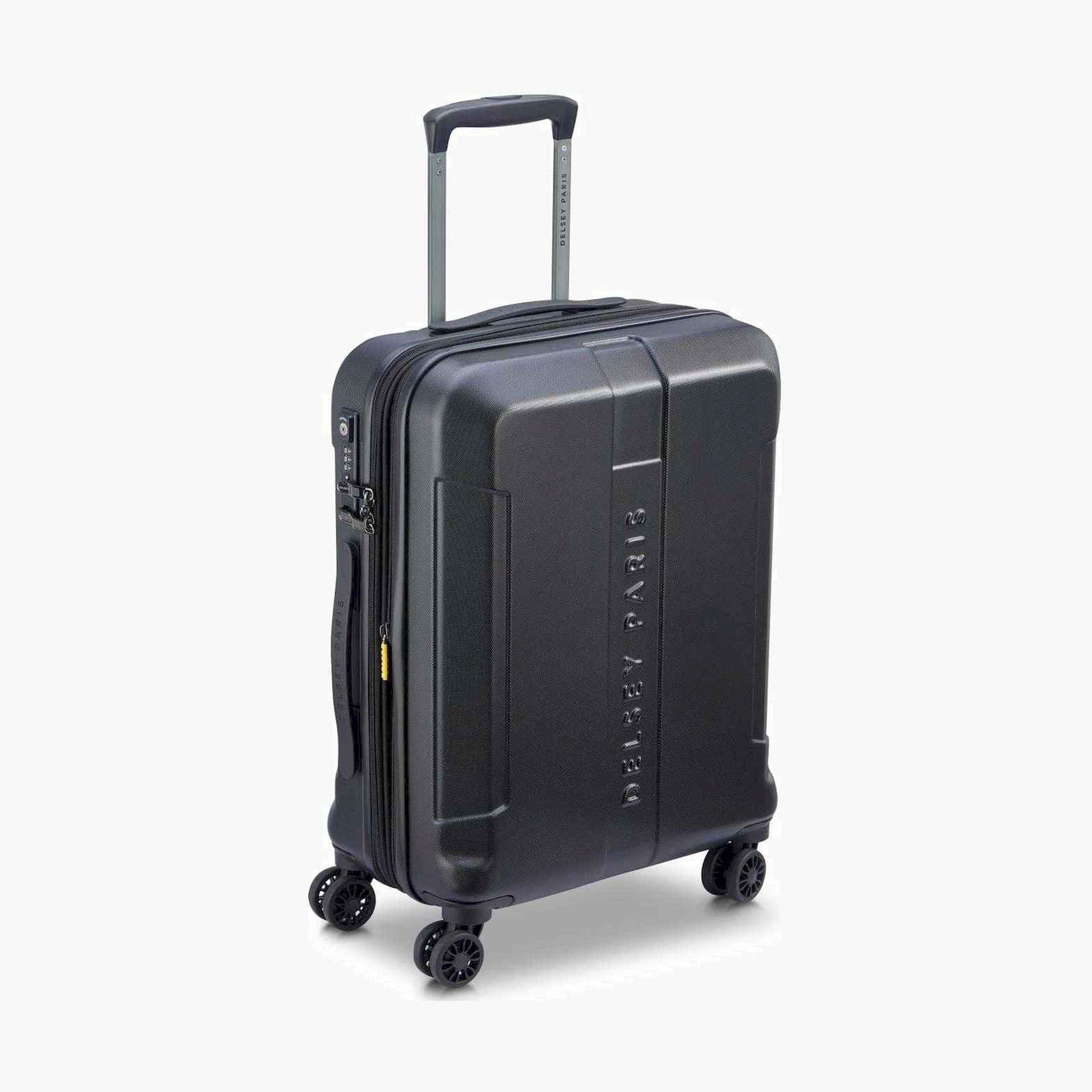 Delsey Paris Depart 61 سم مقصورة صغيرة من البولي كربونات مع ABS حقيبة عربة دوارة ذات 4 عجلات صلبة مع قفل TSA-travel-luggagesandbags-luggage-image-5