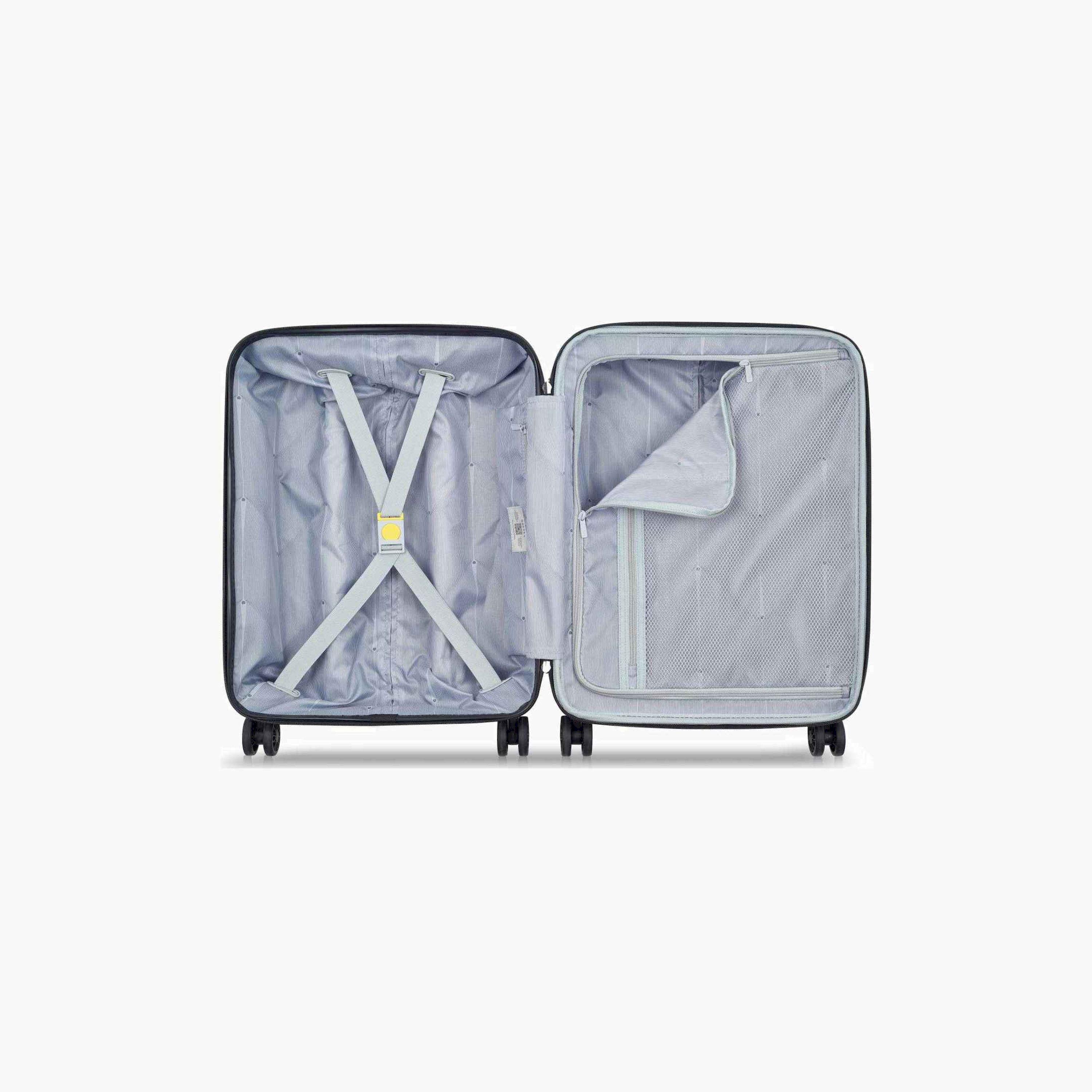 Delsey Paris Depart 61 سم مقصورة صغيرة من البولي كربونات مع ABS حقيبة عربة دوارة ذات 4 عجلات صلبة مع قفل TSA-travel-luggagesandbags-luggage-image-6