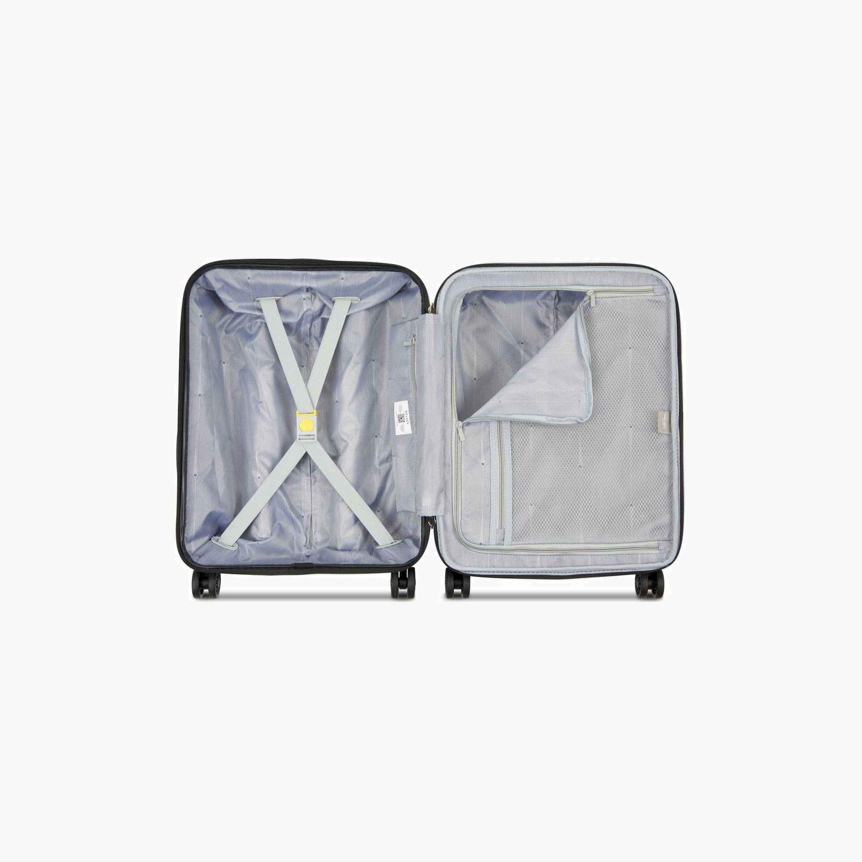 Delsey Depart 61 CM Small Cabin Polycarbonate with ABS Hard Sided 4-Wheeler Spinner Trolley Bag with TSA Combination Lock-travel-luggagesandbags-luggage-image-6