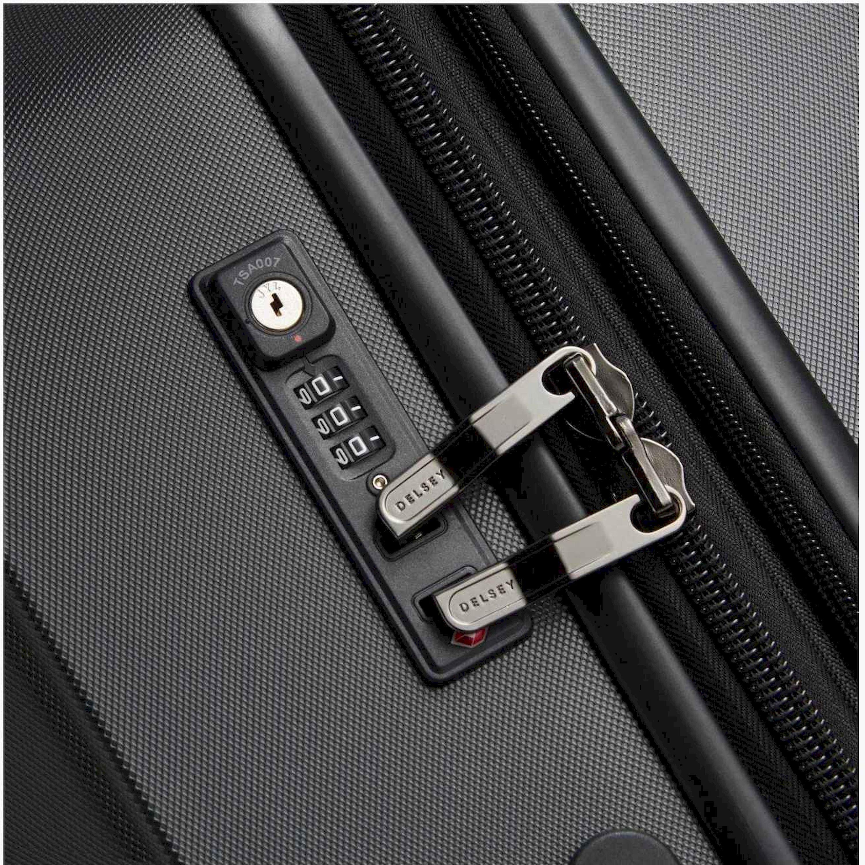 Delsey Paris Depart 81 سم بولي كربونات كبير لتسجيل الوصول مع ABS حقيبة عربة دوارة ذات 4 عجلات صلبة مع قفل TSA-travel-luggagesandbags-luggage-image-10