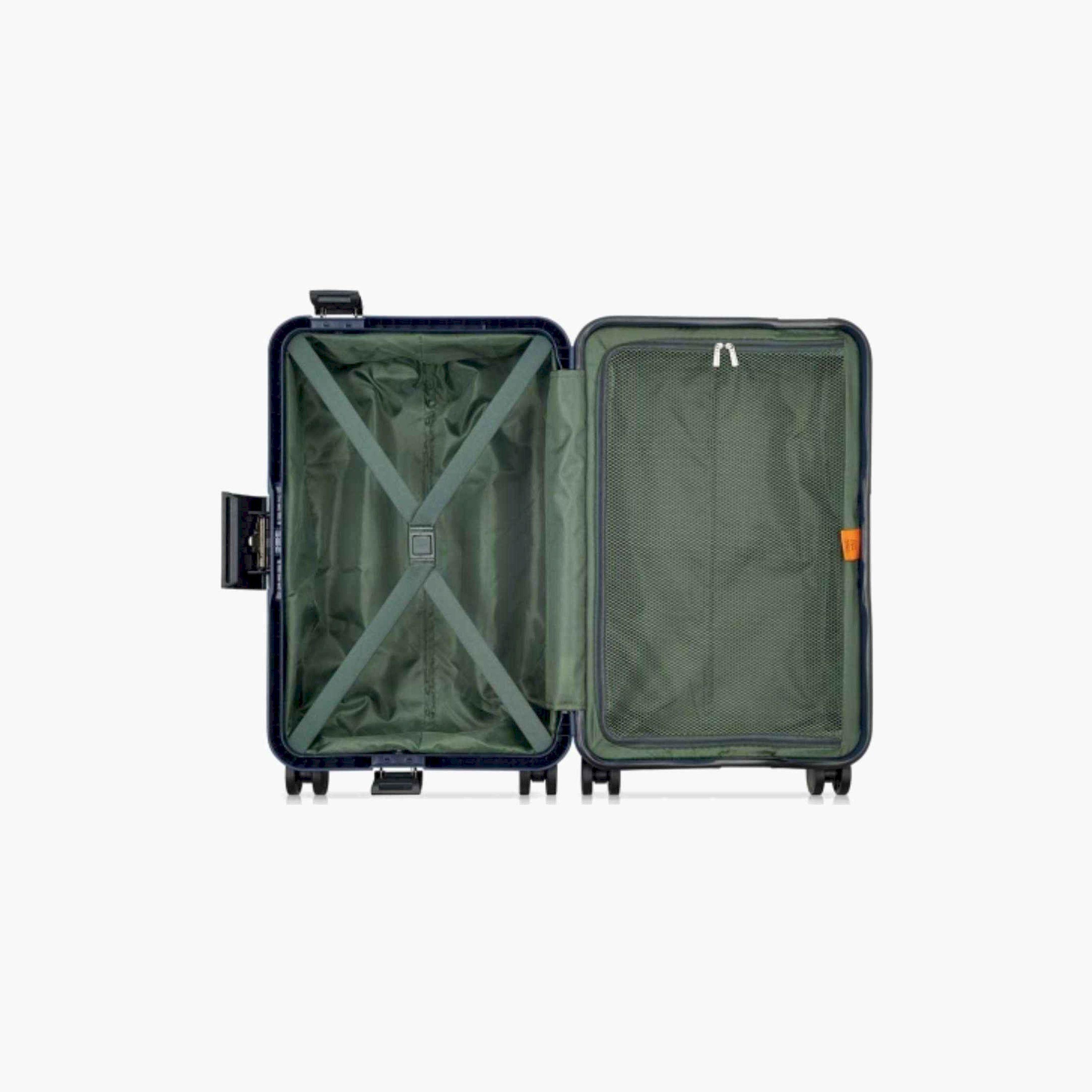 Delsey Paris Stone 55 CM Small Cabin Polypropylene Hard Sided 4-Wheeler Spinner Trolley Bag with TSA Combination Lock-travel-luggagesandbags-luggage-image-6