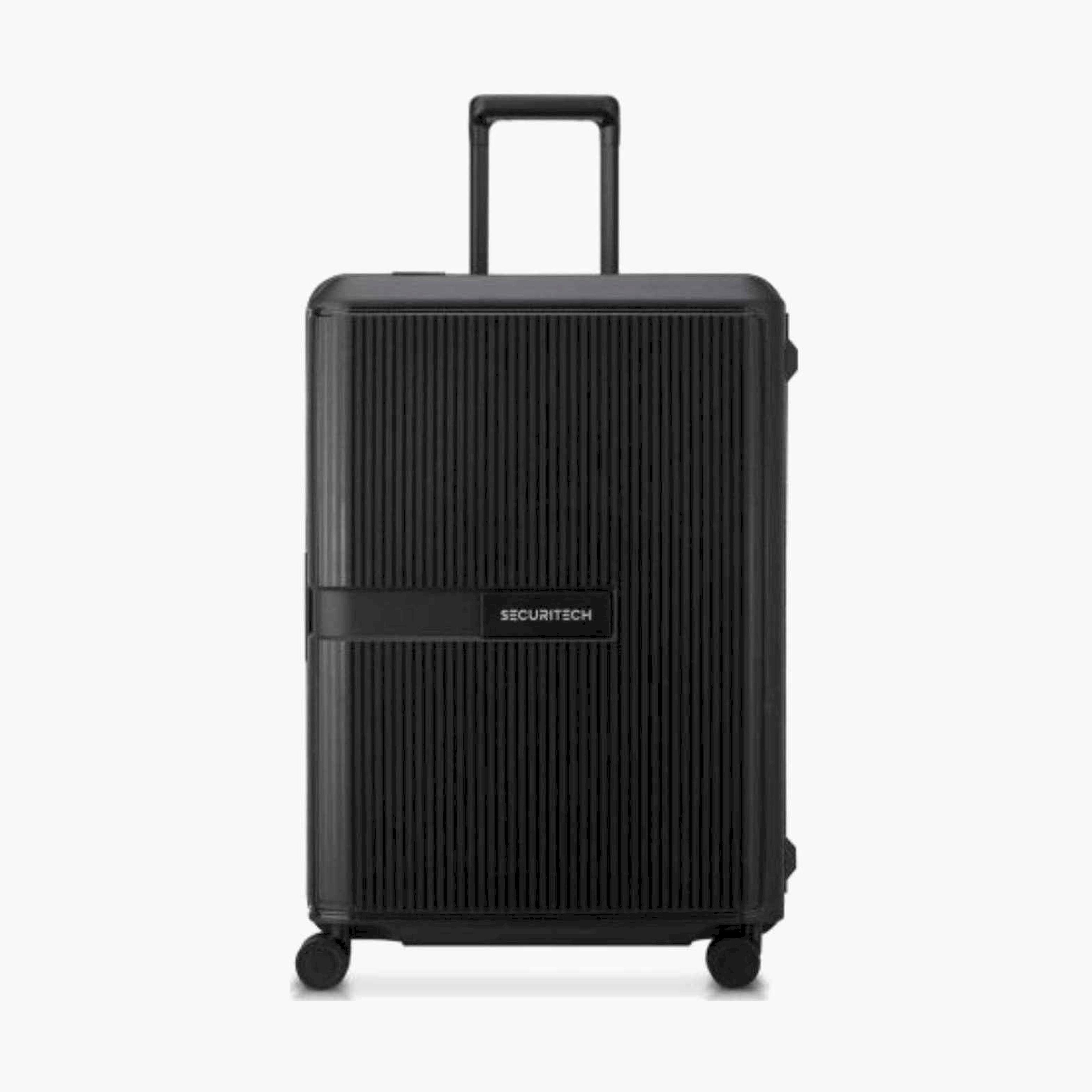 Delsey Paris Stone 70 CM Medium Check-in Polypropylene Hard Sided 4-Wheeler Spinner Trolley Bag with TSA Combination Lock-travel-luggagesandbags-luggage-image-1