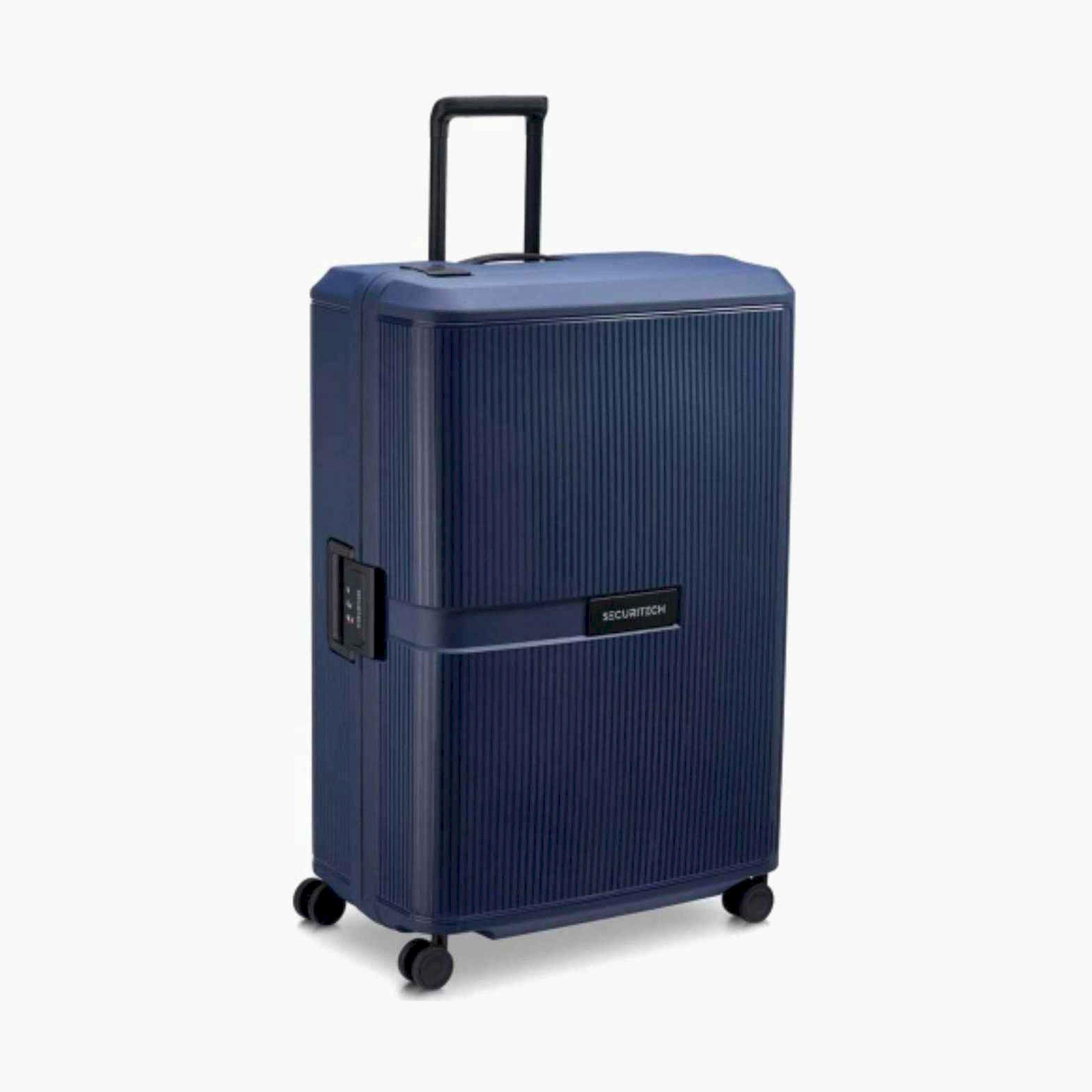 Delsey Paris Stone 82 CM Large Check-in Polypropylene Hard Sided 4-Wheeler Spinner Trolley Bag with TSA Combination Lock-travel-luggagesandbags-luggage-image-5