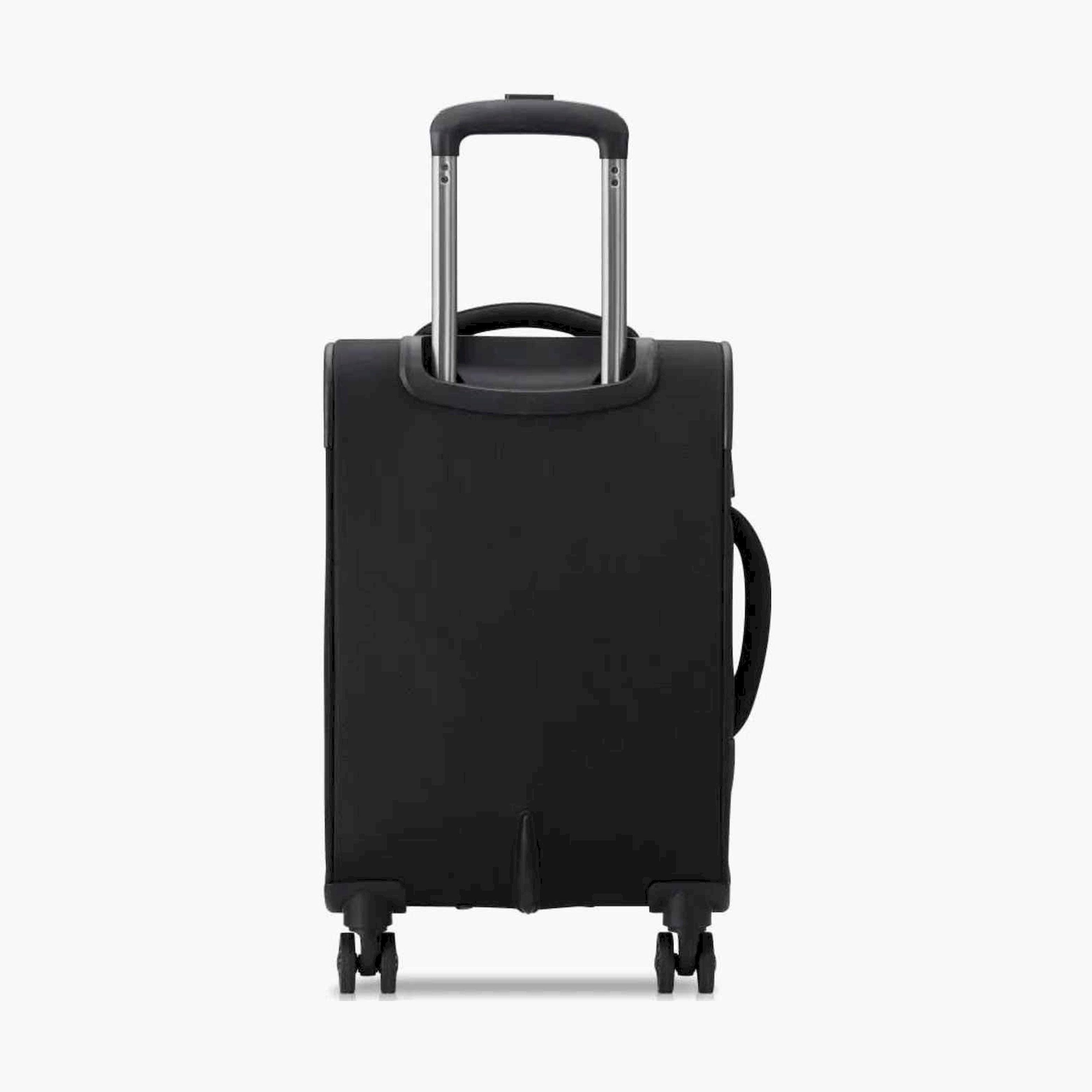 Delsey Paris Vanguard 54.5 CM Small Cabin Polyester Soft Sided 4-Wheeler Spinner Trolley Bag with TSA Combination Lock-travel-luggagesandbags-luggage-image-6