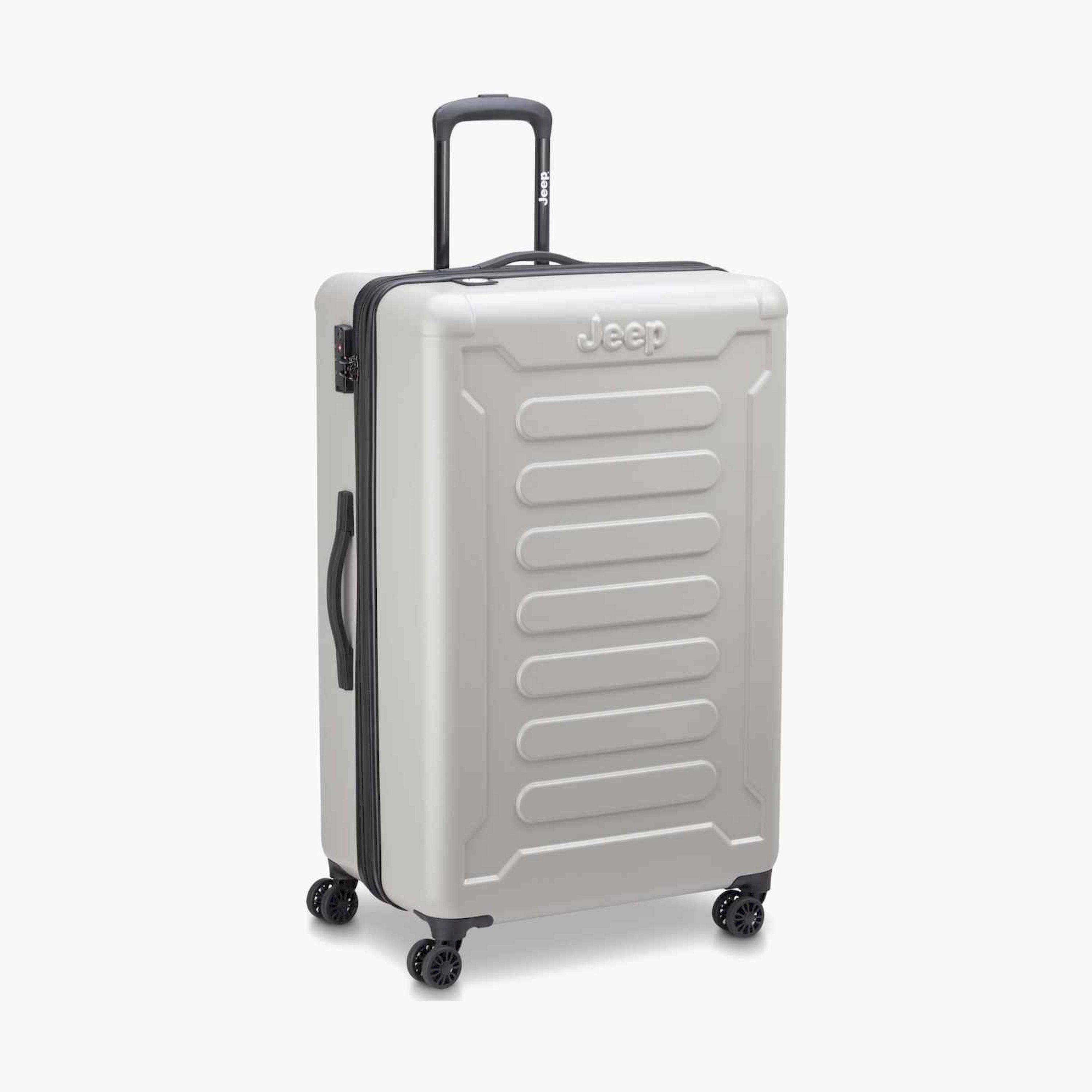 Jeep Jh004C 80 CM Large Check-in Polycarbonate with ABS Hard Sided 4-Wheeler Spinner Trolley Bag with TSA Lock-travel-luggagesandbags-luggage-image-5