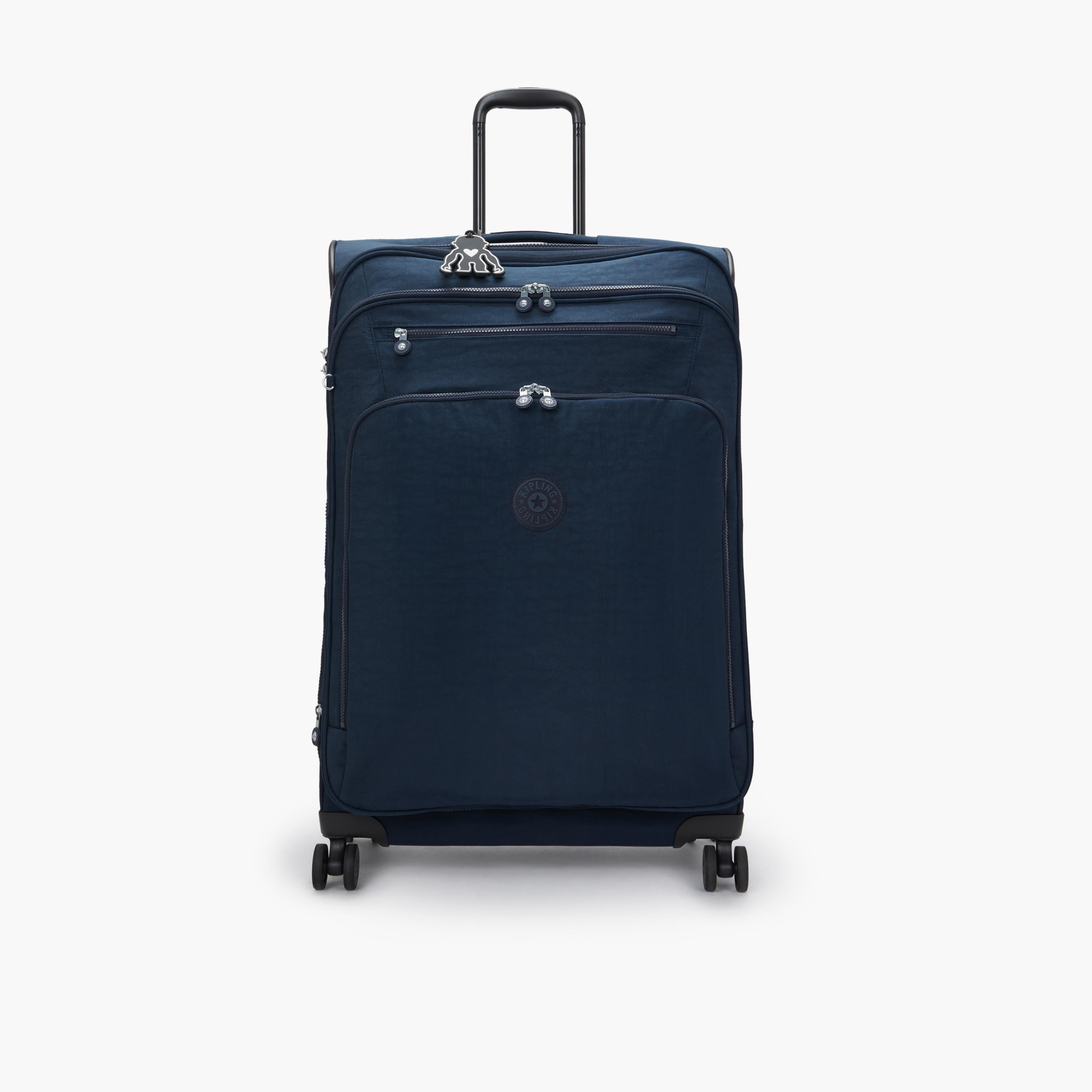 Kipling New Youri Spin L 76 CM Large Check-in Nylon Soft Sided 4-Wheeler Spinner Trolley Bag with TSA Lock-travel-luggagesandbags-luggage-image-1