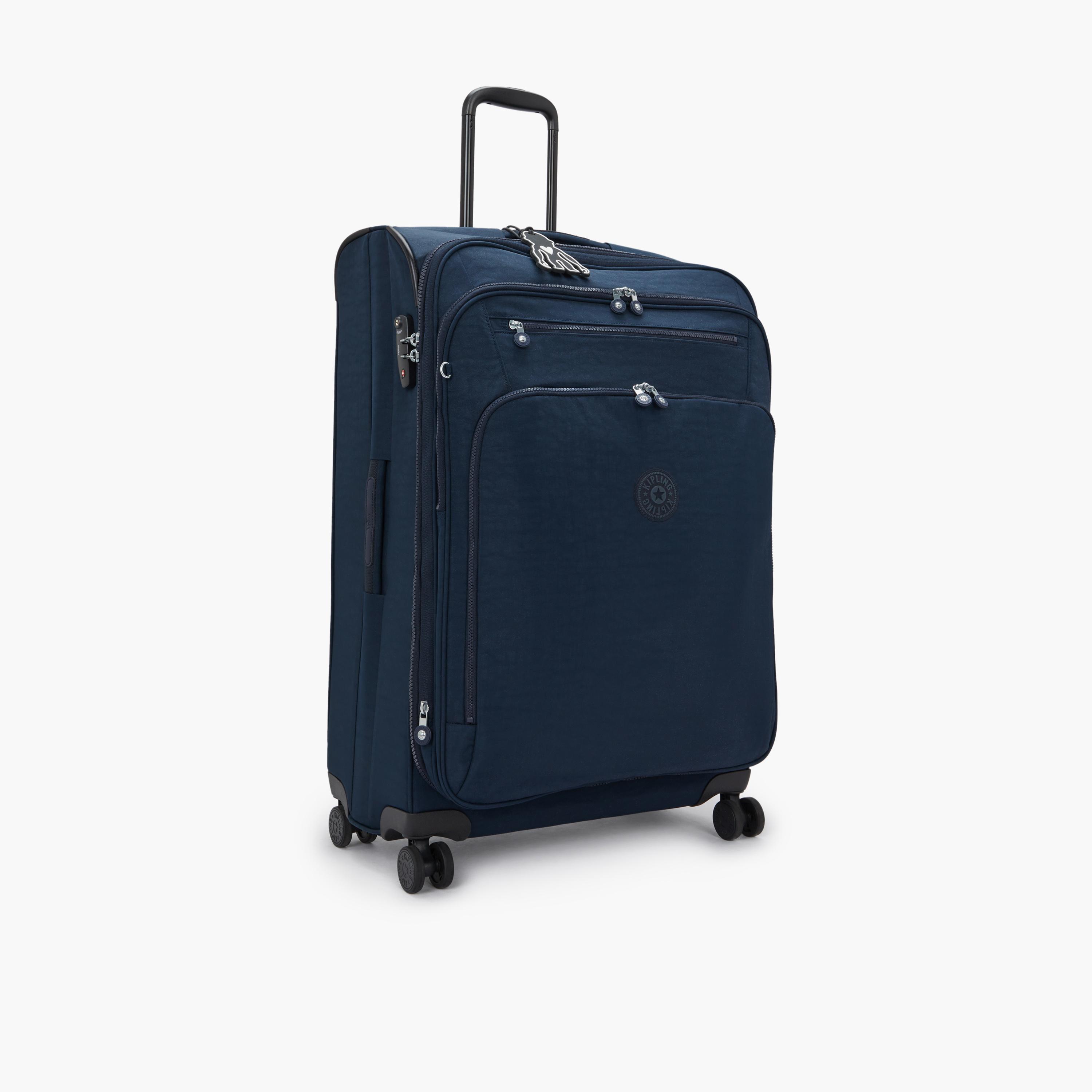 Kipling New Youri Spin L 76 CM Large Check-in Nylon Soft Sided 4-Wheeler Spinner Trolley Bag with TSA Lock-travel-luggagesandbags-luggage-image-5