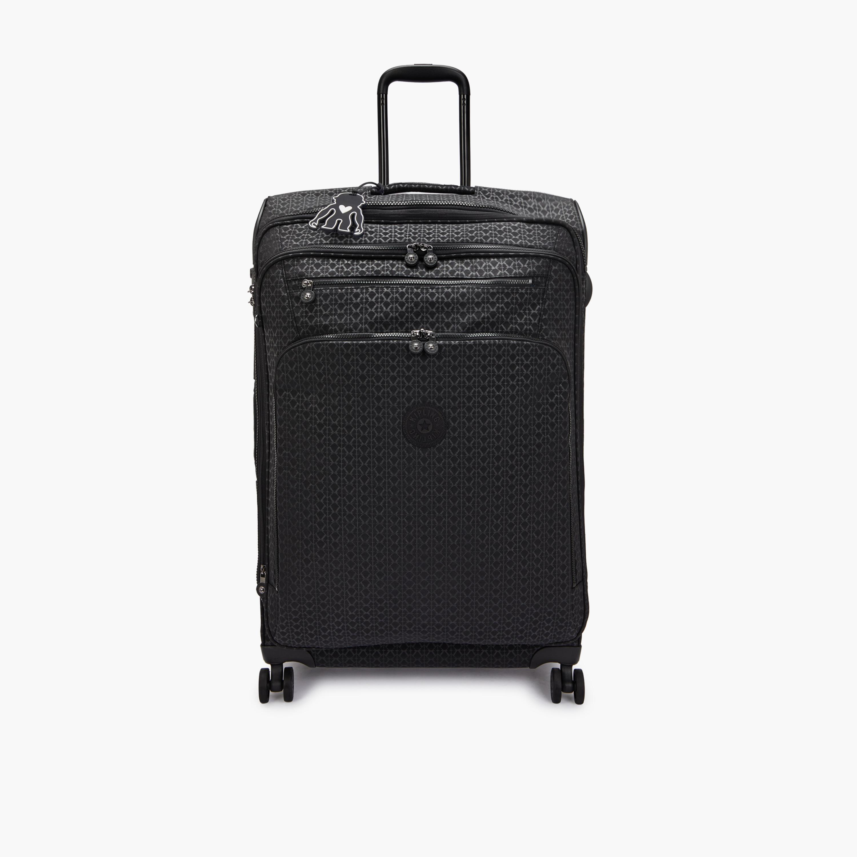 Kipling New Youri Spin L 76 CM Large Check-in Nylon Soft Sided 4-Wheeler Spinner Trolley Bag with TSA Lock-travel-luggagesandbags-luggage-image-1