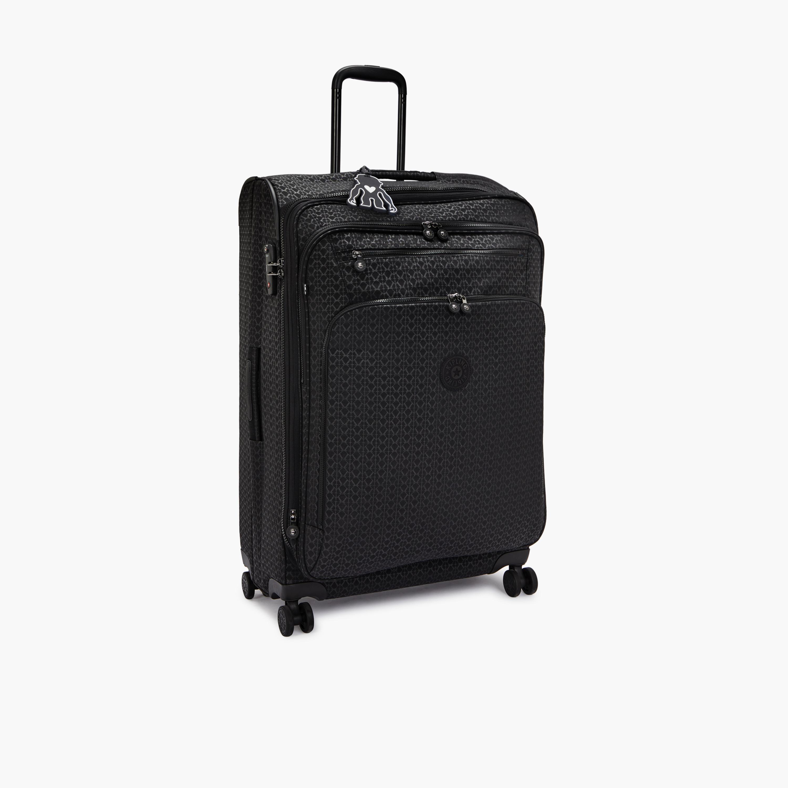Kipling New Youri Spin L 76 CM Large Check-in Nylon Soft Sided 4-Wheeler Spinner Trolley Bag with TSA Lock-travel-luggagesandbags-luggage-image-5