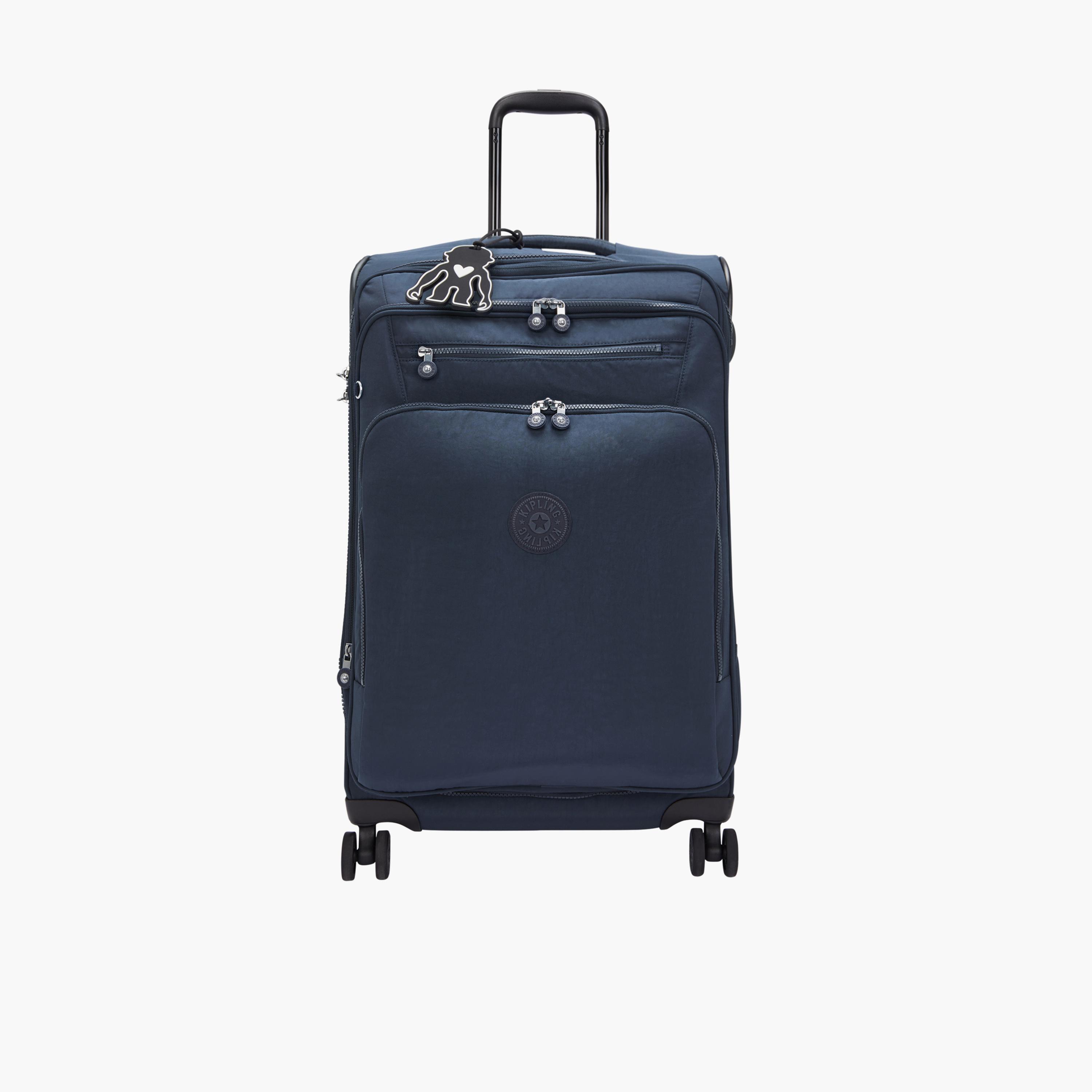 Kipling New Youri Spin M 68 CM Medium Check-in Nylon Soft Sided 4-Wheeler Spinner Trolley Bag with TSA Lock-travel-luggagesandbags-luggage-image-1